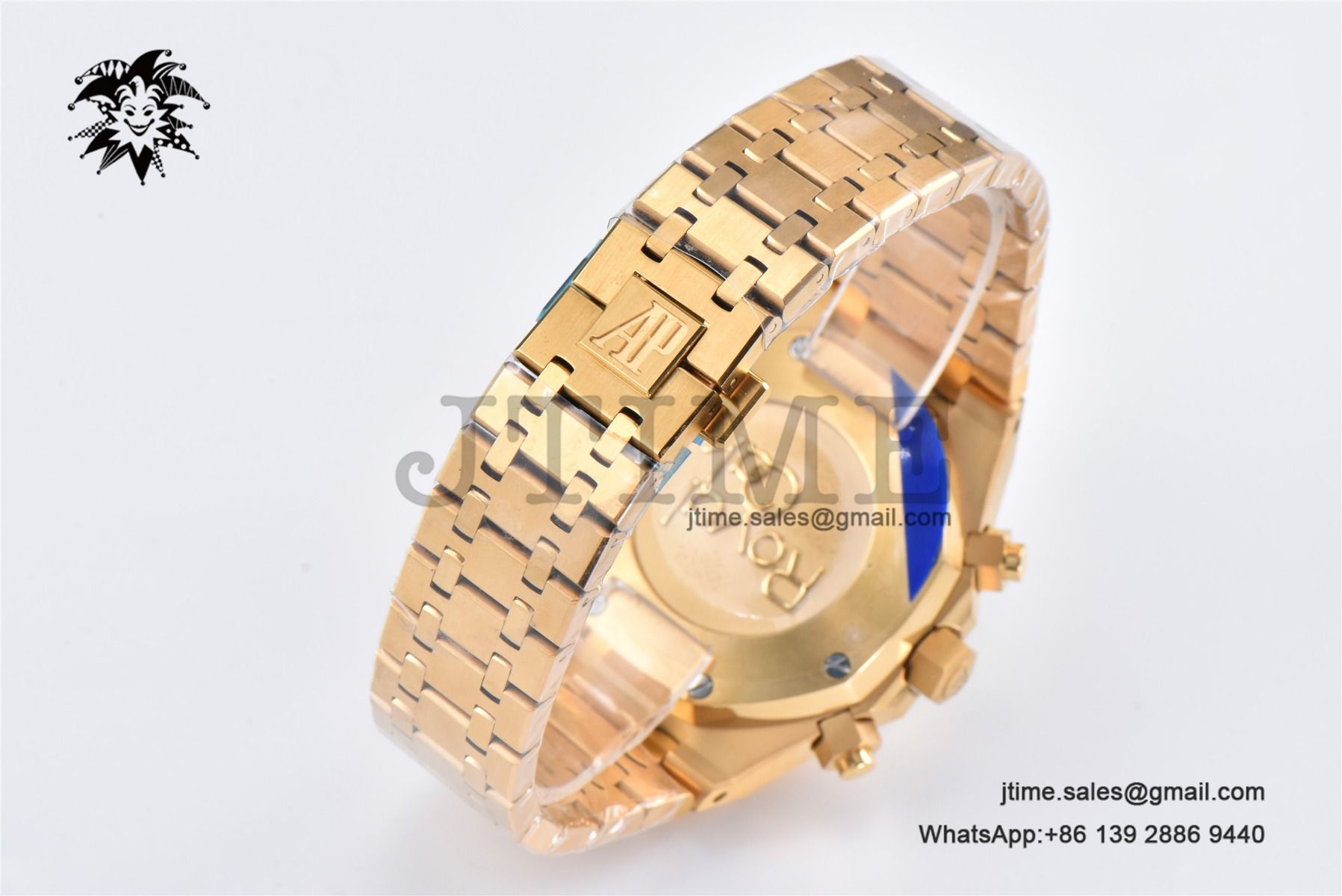 Royal Oak Chrono 26331 YG IPF 1:1 Best Edition Blue/YG Dial on YG Bracelet A7750 - Image 16