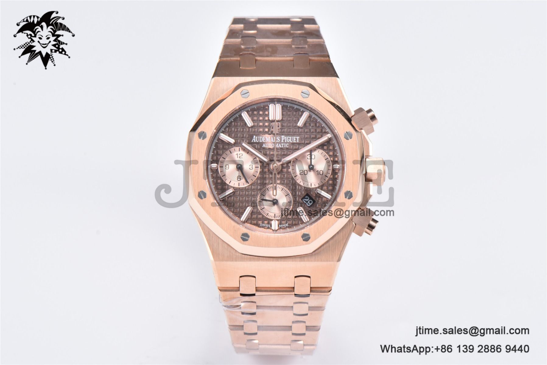 Royal Oak Chrono 26331 RG IPF 1:1 Best Edition Brown/RG Dial on RG Bracelet A7750 - Image 3