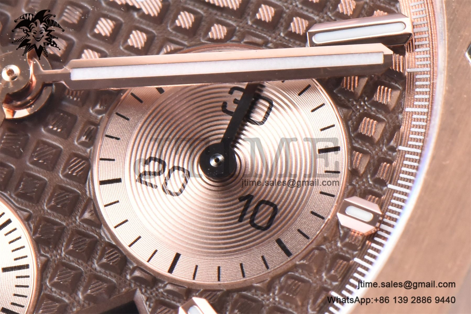Royal Oak Chrono 26331 RG IPF 1:1 Best Edition Brown/RG Dial on RG Bracelet A7750 - Image 11
