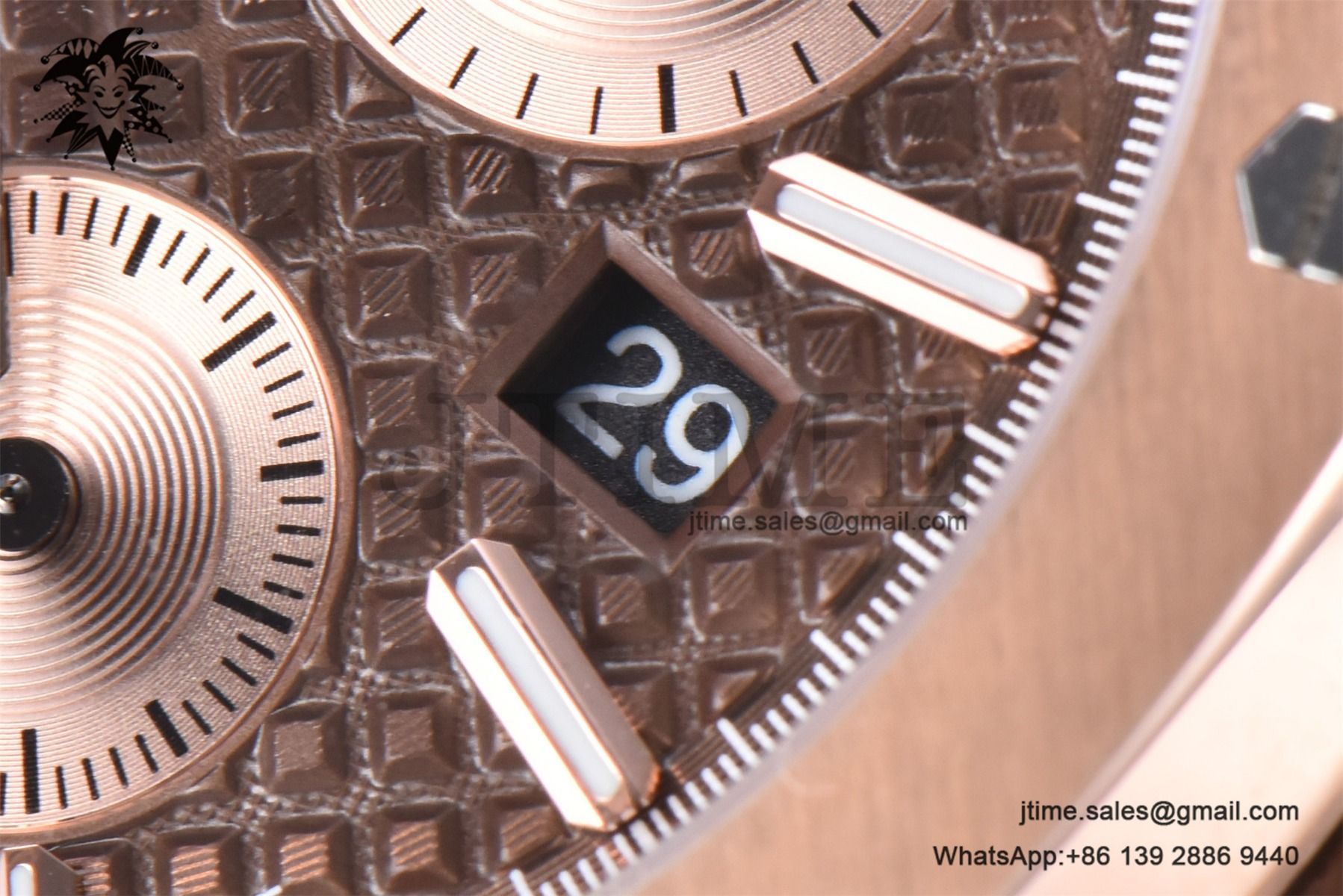 Royal Oak Chrono 26331 RG IPF 1:1 Best Edition Brown/RG Dial on RG Bracelet A7750 - Image 13