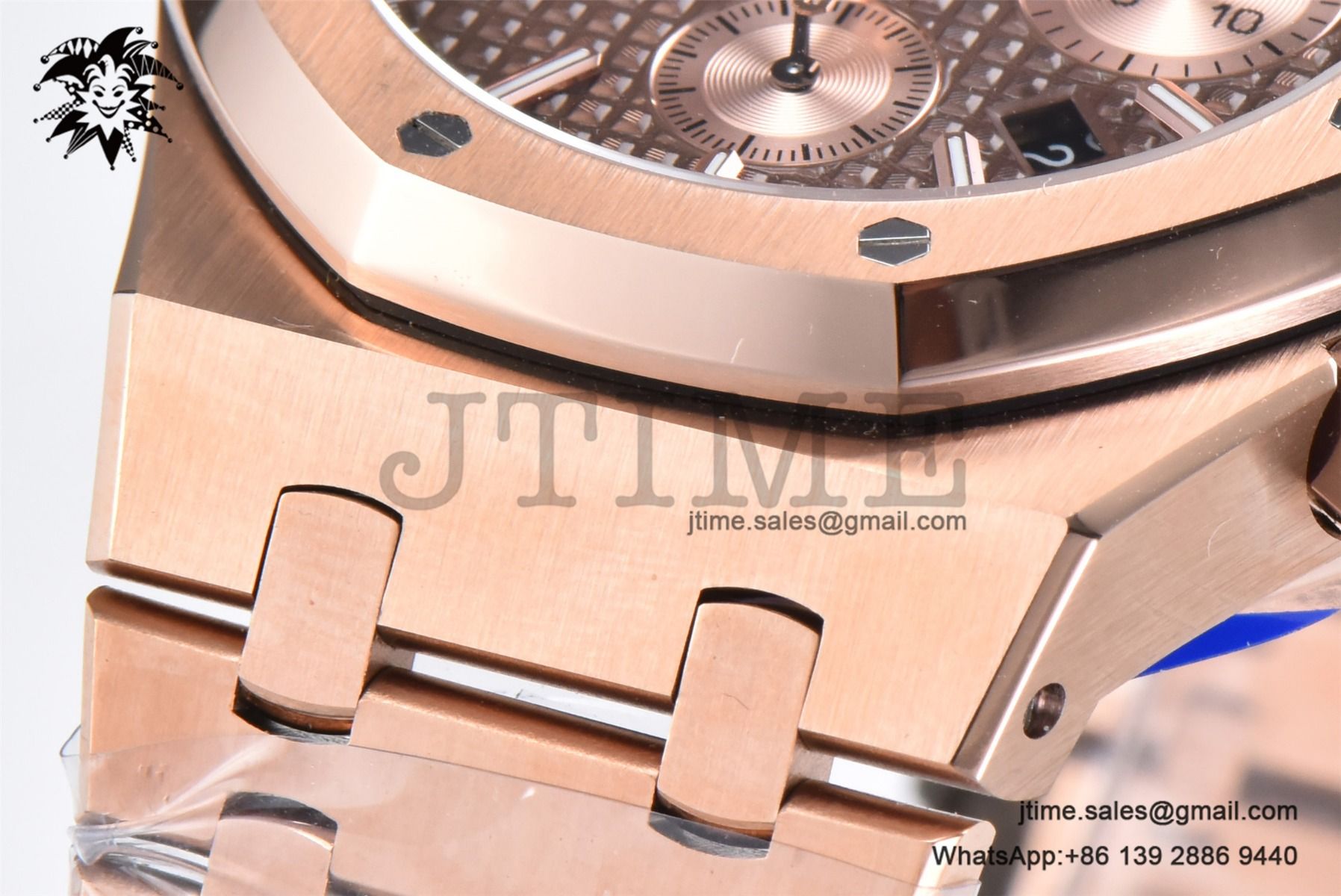 Royal Oak Chrono 26331 RG IPF 1:1 Best Edition Brown/RG Dial on RG Bracelet A7750 - Image 14