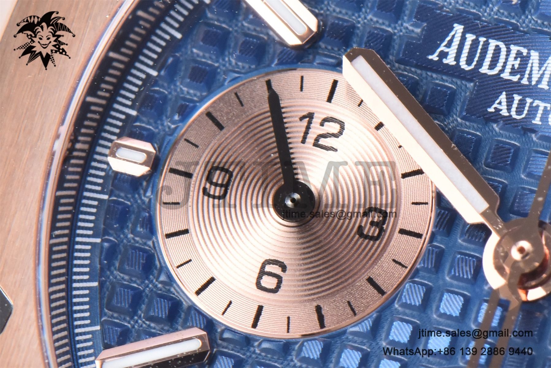 Royal Oak Chrono 26331 RG IPF 1:1 Best Edition Blue/RG Dial on RG Bracelet A7750 - Image 10