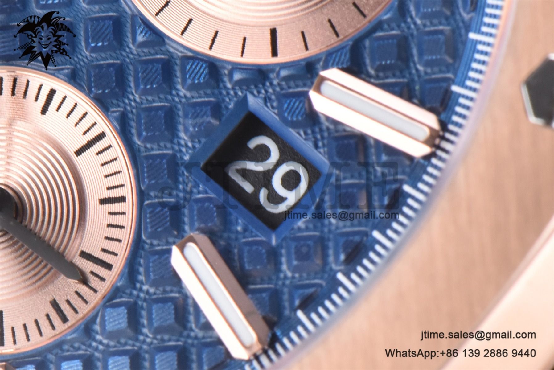 Royal Oak Chrono 26331 RG IPF 1:1 Best Edition Blue/RG Dial on RG Bracelet A7750 - Image 11
