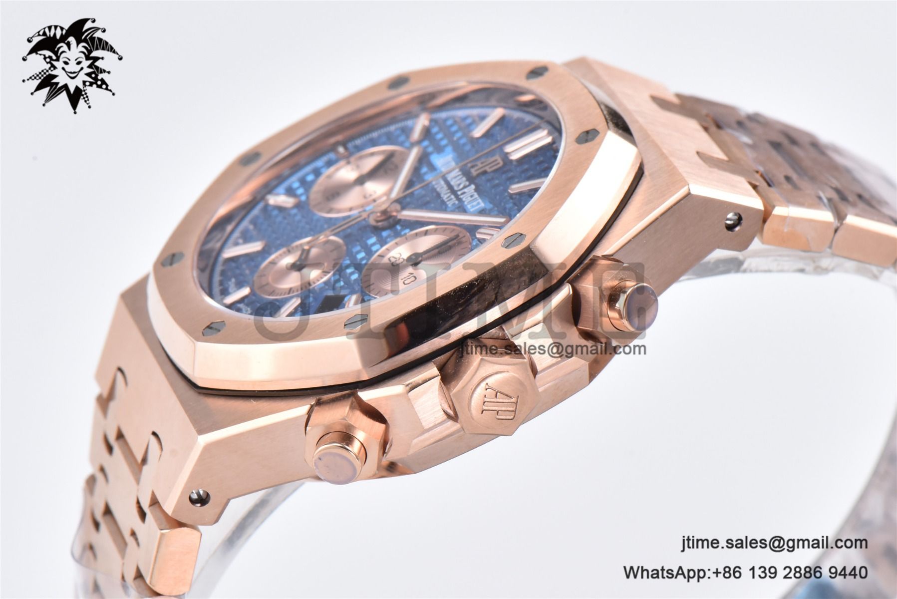 Royal Oak Chrono 26331 RG IPF 1:1 Best Edition Blue/RG Dial on RG Bracelet A7750 - Image 5
