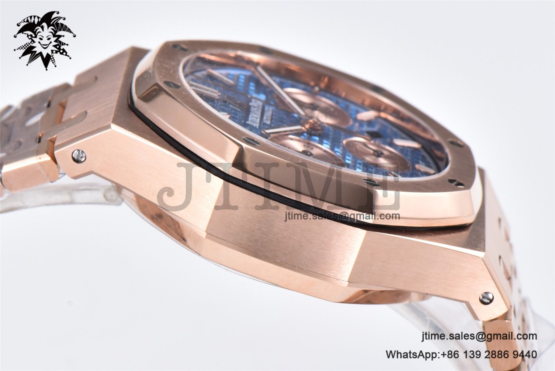 Royal Oak Chrono 26331 RG IPF 1:1 Best Edition Blue/RG Dial on RG Bracelet A7750 - Image 7