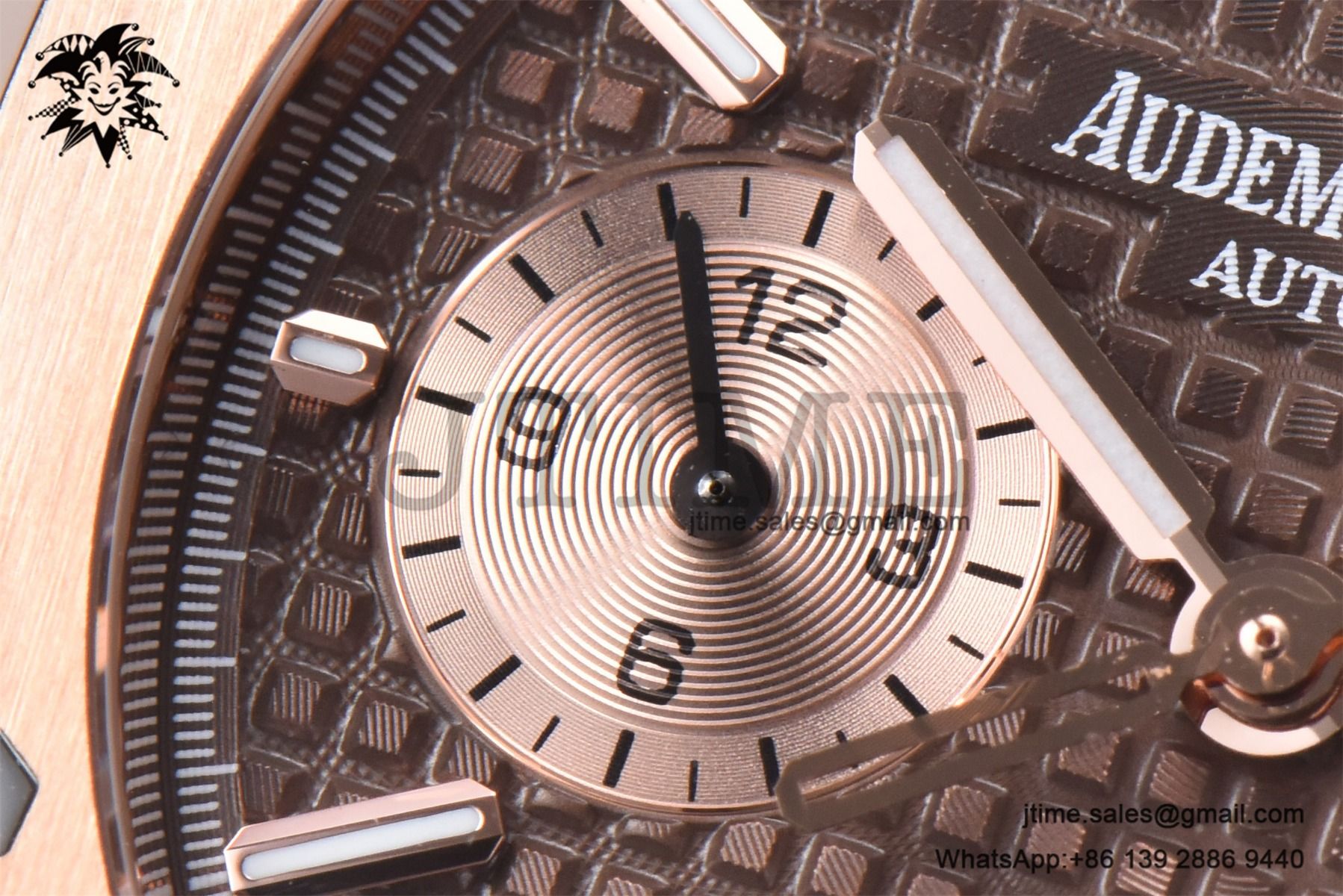 Royal Oak Chrono 26331 RG IPF 1:1 Best Edition Brown/RG Dial on Brown Leather Strap A7750 - Image 10