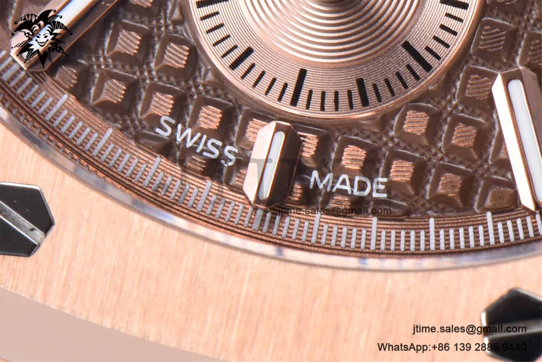 Royal Oak Chrono 26331 RG IPF 1:1 Best Edition Brown/RG Dial on Brown Leather Strap A7750 - Image 11