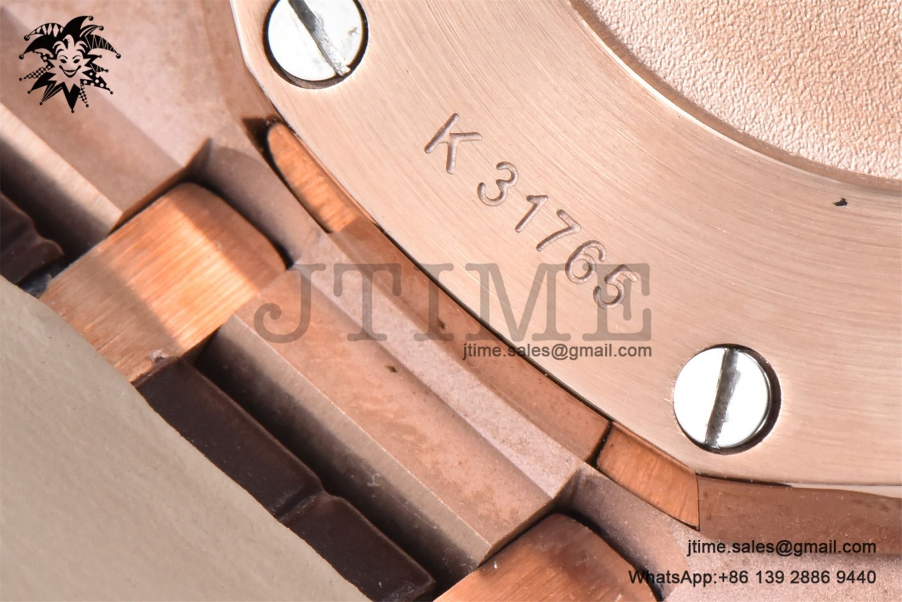 Royal Oak Chrono 26331 RG IPF 1:1 Best Edition Brown/RG Dial on Brown Leather Strap A7750 - Image 23