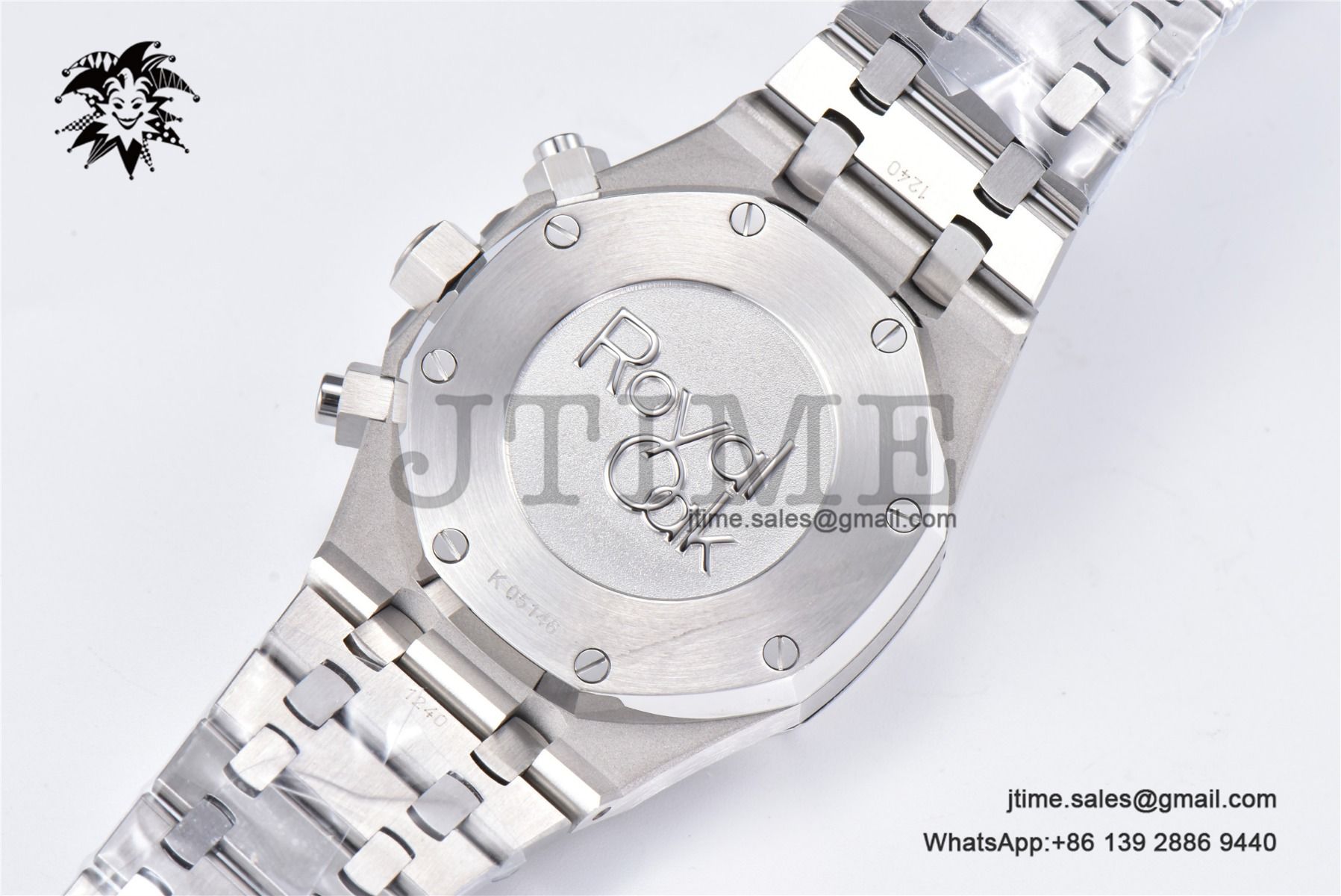 Royal Oak Chrono 26331 SS IPF 1:1 Best Edition Gray/Blue Dial on SS Bracelet A7750 - Image 15