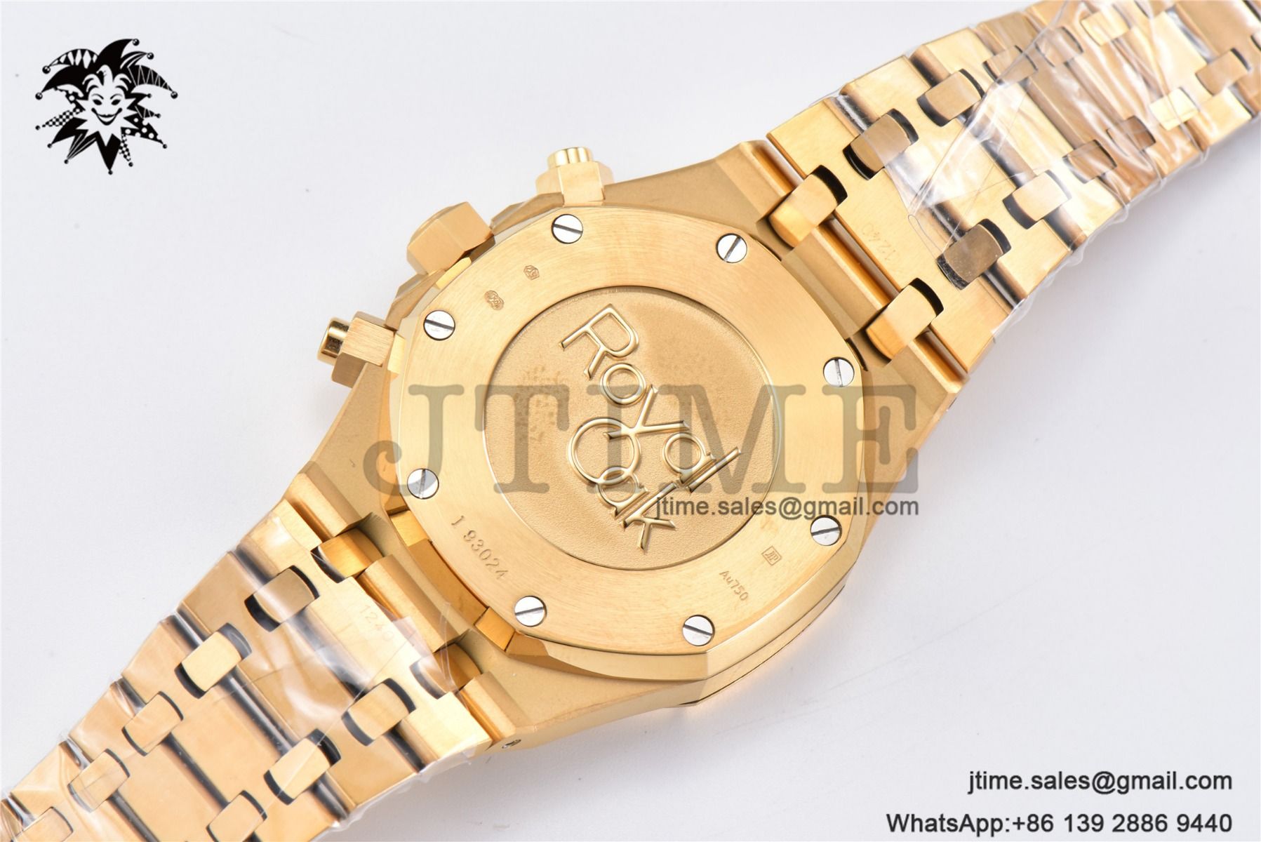 Royal Oak Chrono 26331 YG IPF 1:1 Best Edition Green Dial on YG Bracelet A7750 - Image 17