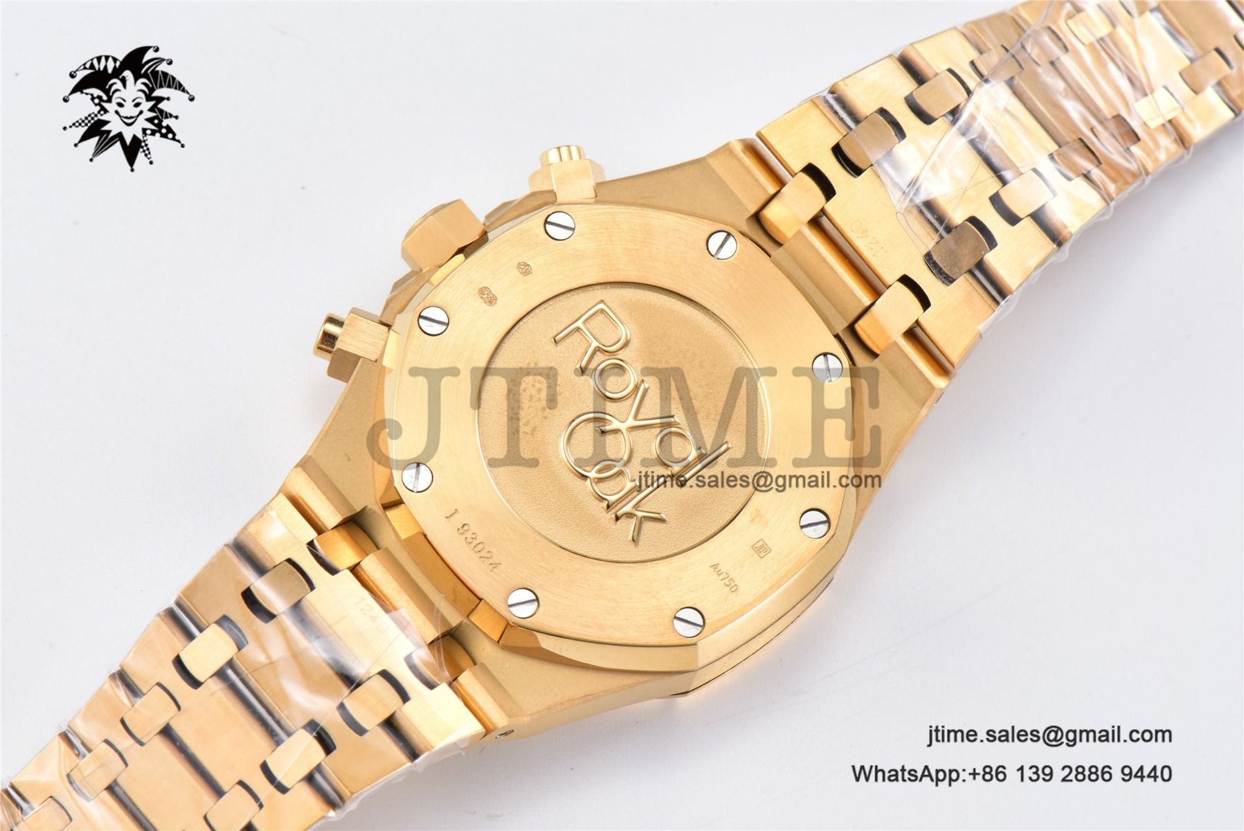 Royal Oak Chrono 26331 YG IPF 1:1 Best Edition Blue/YG Dial on YG Bracelet A7750 - Image 18