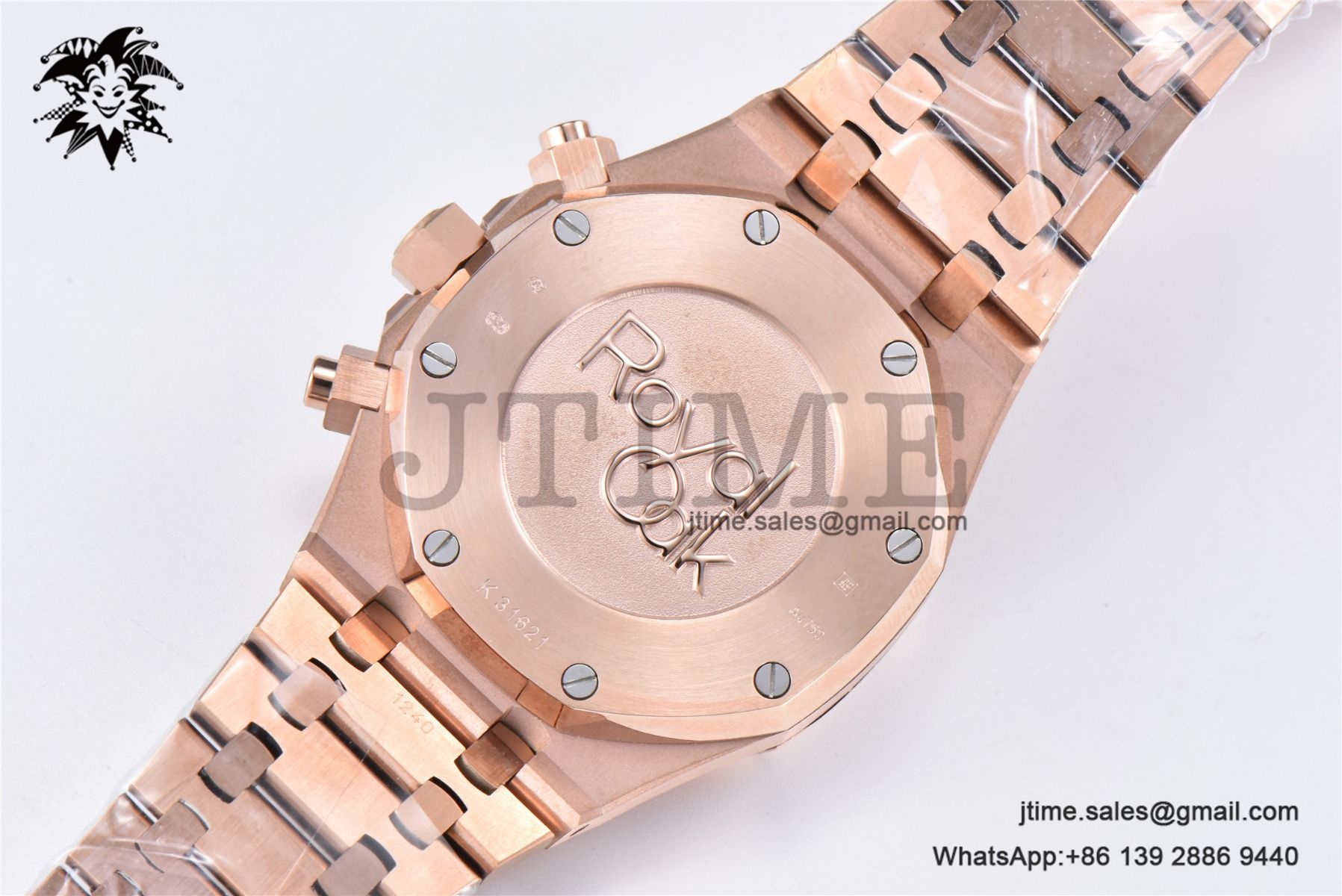 Royal Oak Chrono 26331 RG IPF 1:1 Best Edition Brown/RG Dial on RG Bracelet A7750 - Image 22