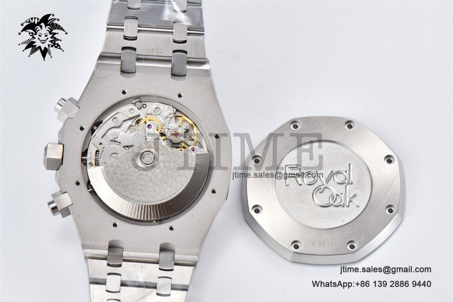 Royal Oak Chrono 26331 SS IPF 1:1 Best Edition Gray/Blue Dial on SS Bracelet A7750 - Image 16