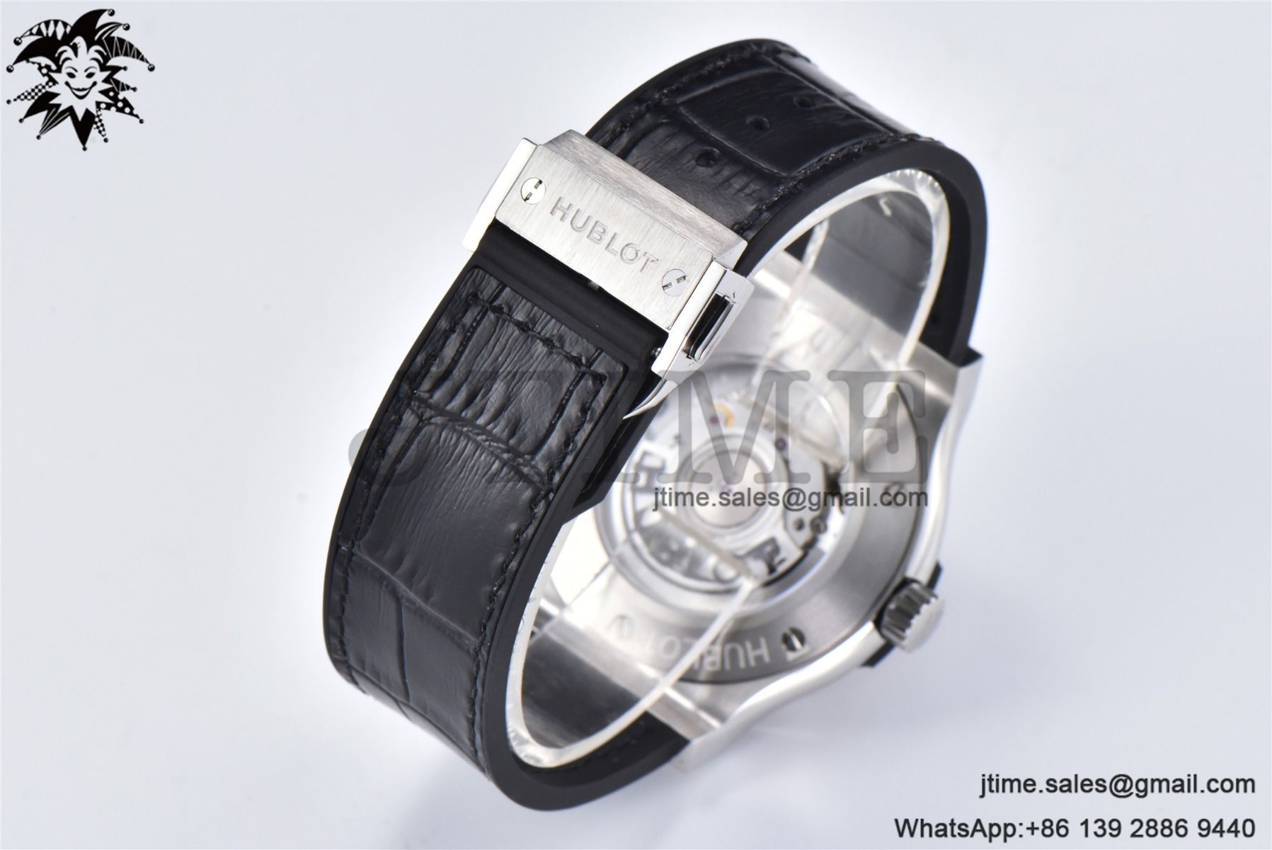 Classic Fusion 42mm SS JJ+F 1:1 Best Edition Gray Dial on Black Leather Strap A1110 - Image 12