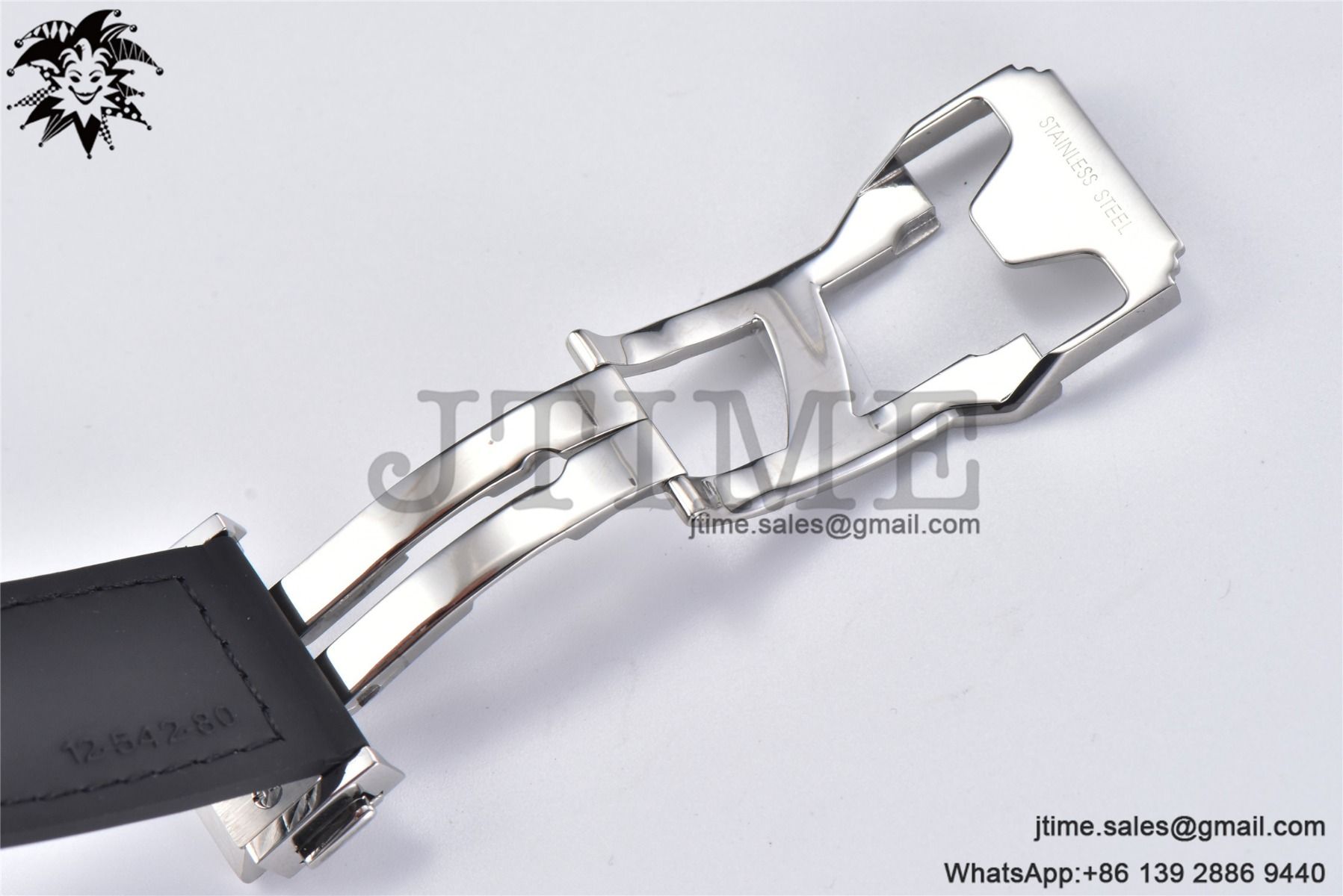 Classic Fusion 42mm SS JJ+F 1:1 Best Edition Gray Dial on Black Leather Strap A1110 - Image 14