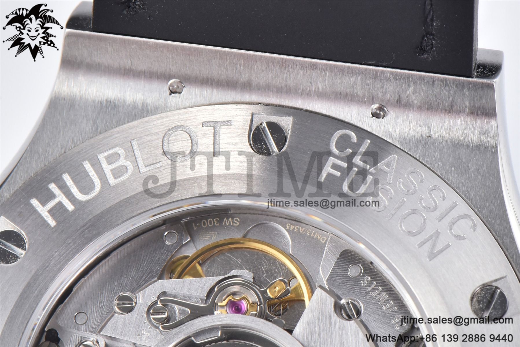 Classic Fusion 42mm SS JJ+F 1:1 Best Edition Gray Dial on Black Leather Strap A1110 - Image 18