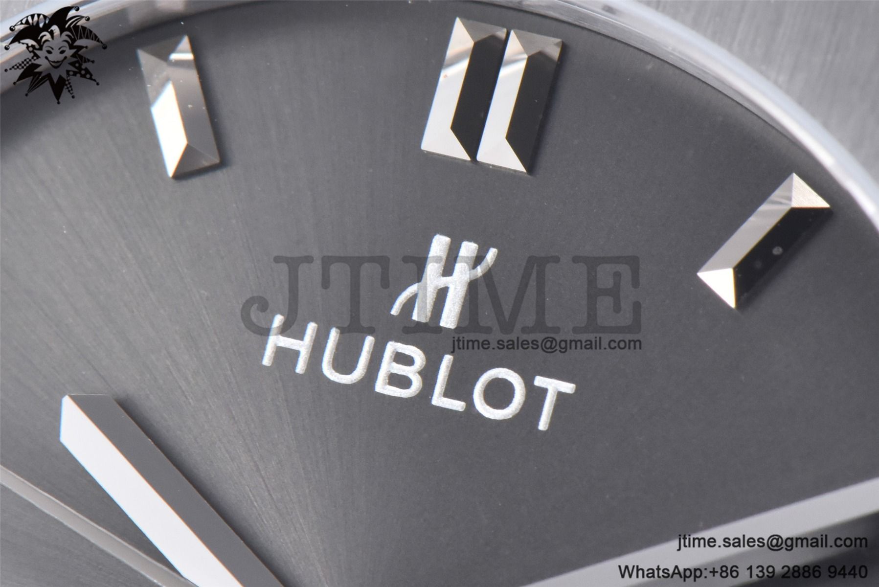 Classic Fusion 42mm SS JJ+F 1:1 Best Edition Gray Dial on Black Leather Strap A1110 - Image 9