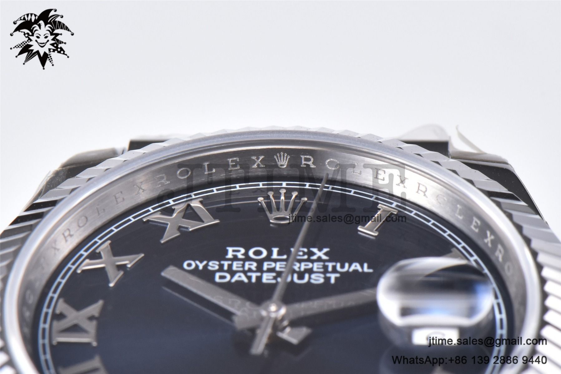 DateJust 41mm 126334 904 SS ARF 1:1 Best Edition Blue Dial Roman Markers on Jubilee Bracelet VR3235 - Image 10