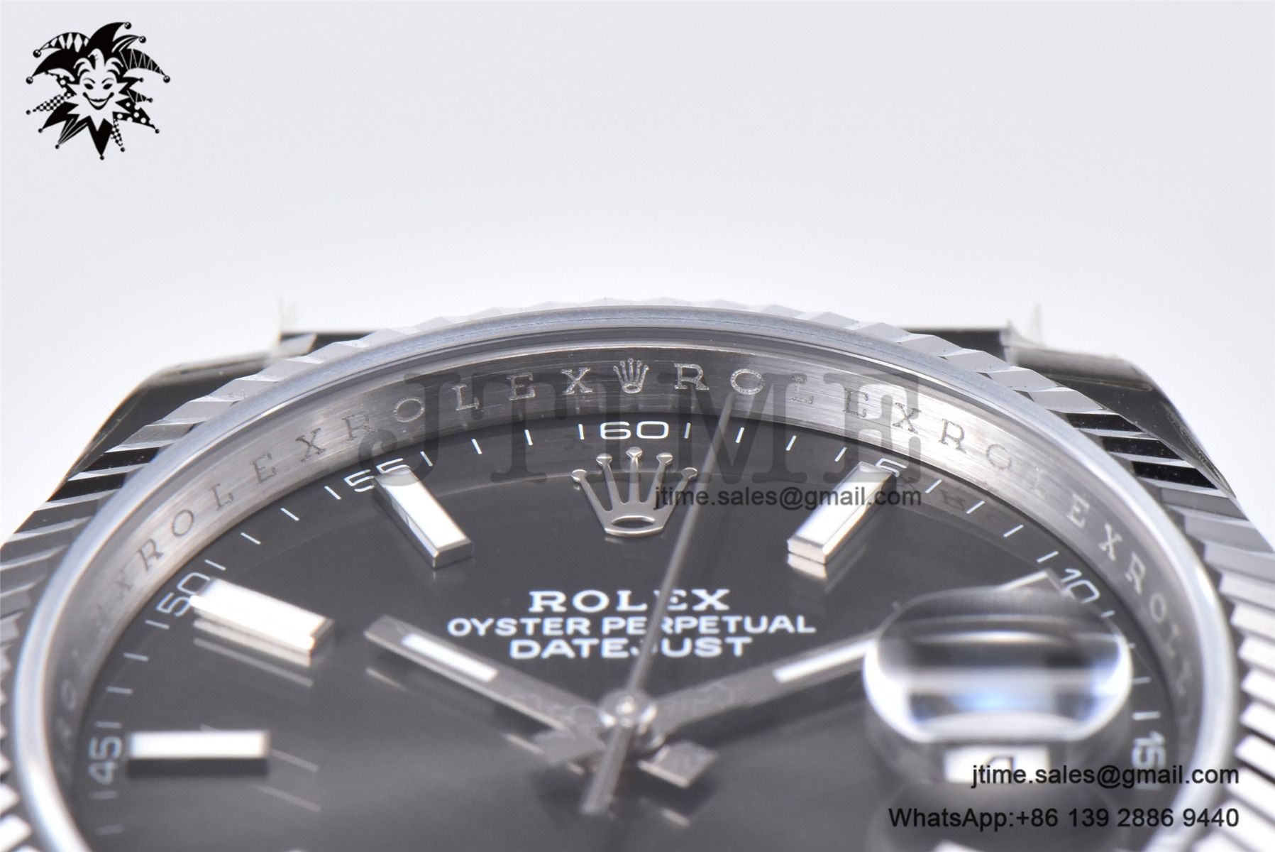 DateJust 41mm 126334 904 SS ARF 1:1 Best Edition Gray Dial Sticks Markers on Jubilee Bracelet VR3235 - Image 13
