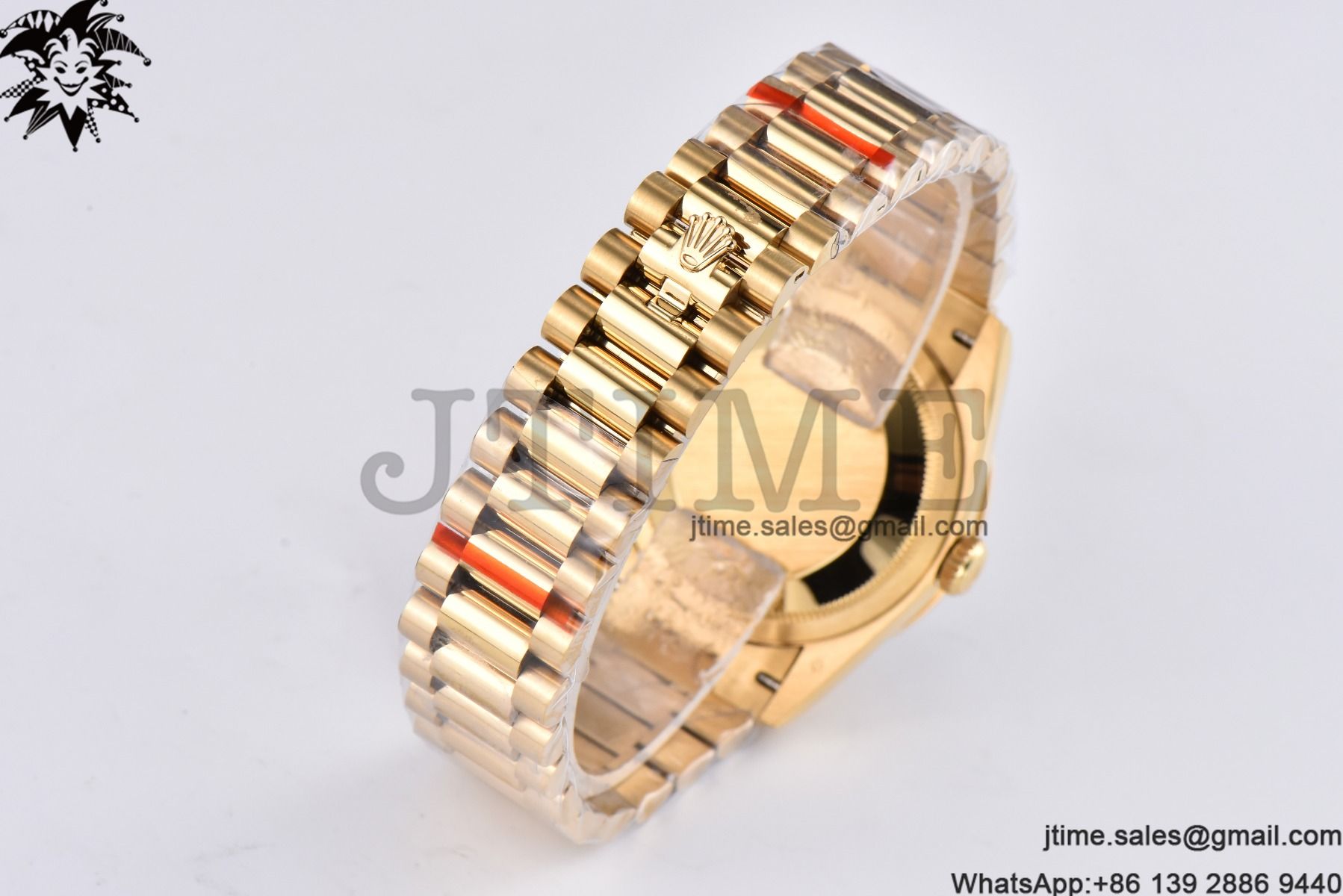 Day Date 36 YG 904L Steel Fluted Bezel GMF 1:1 Best Edition YG Stick Dial on YG Bracelet A2836 - Image 10