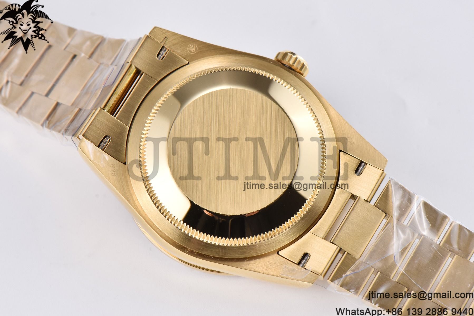 Day Date 36 YG 904L Steel Fluted Bezel GMF 1:1 Best Edition YG Stick Dial on YG Bracelet A2836 - Image 11