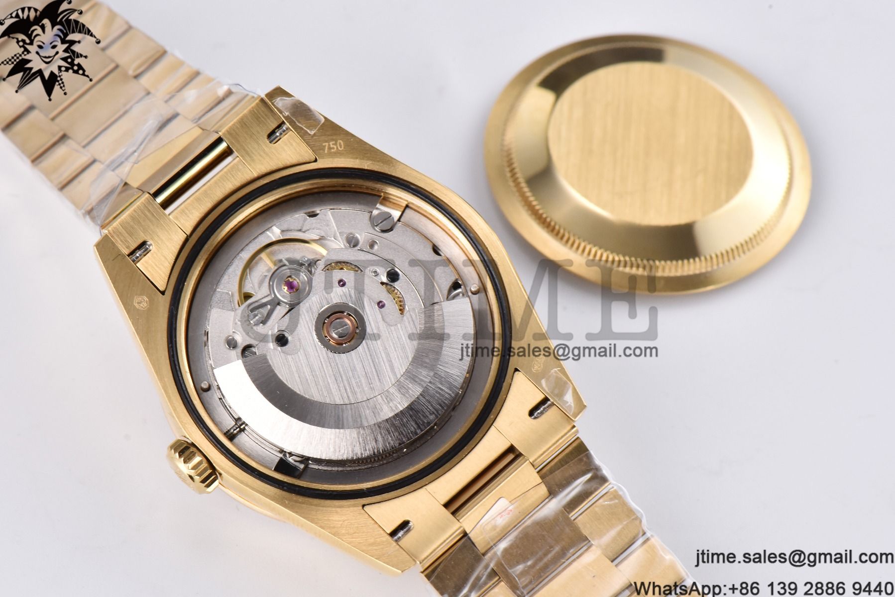 Day Date 36 YG 904L Steel Fluted Bezel GMF 1:1 Best Edition YG Stick Dial on YG Bracelet A2836 - Image 14