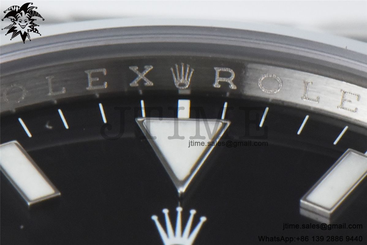 Explorer I 214270 39mm BPF 904L SS Best Edition Black Dial on 904L SS Bracelet A2824 - Image 11