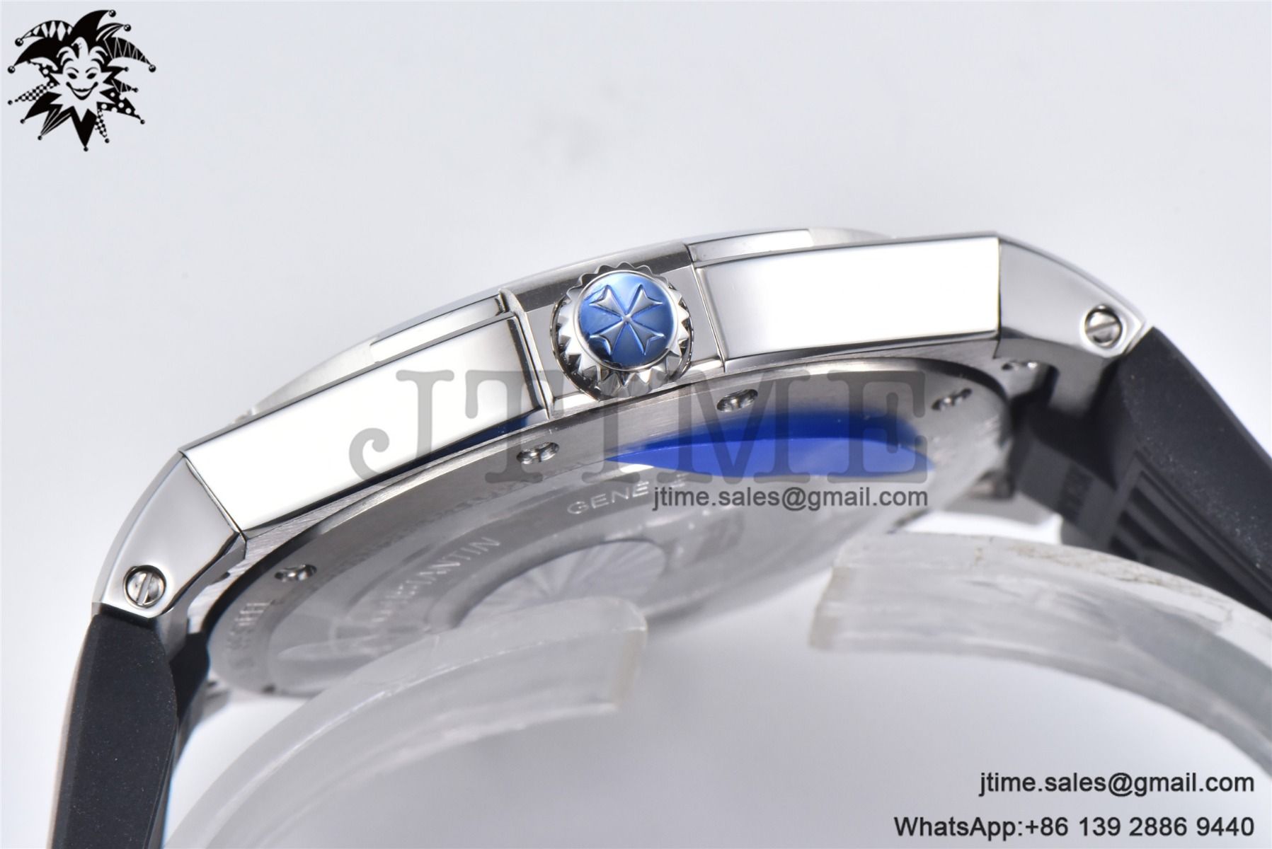 Overseas 47040 SS PPF 1:1 Best Edition Gray Dial on Black Rubber Strap A1226 - Image 16