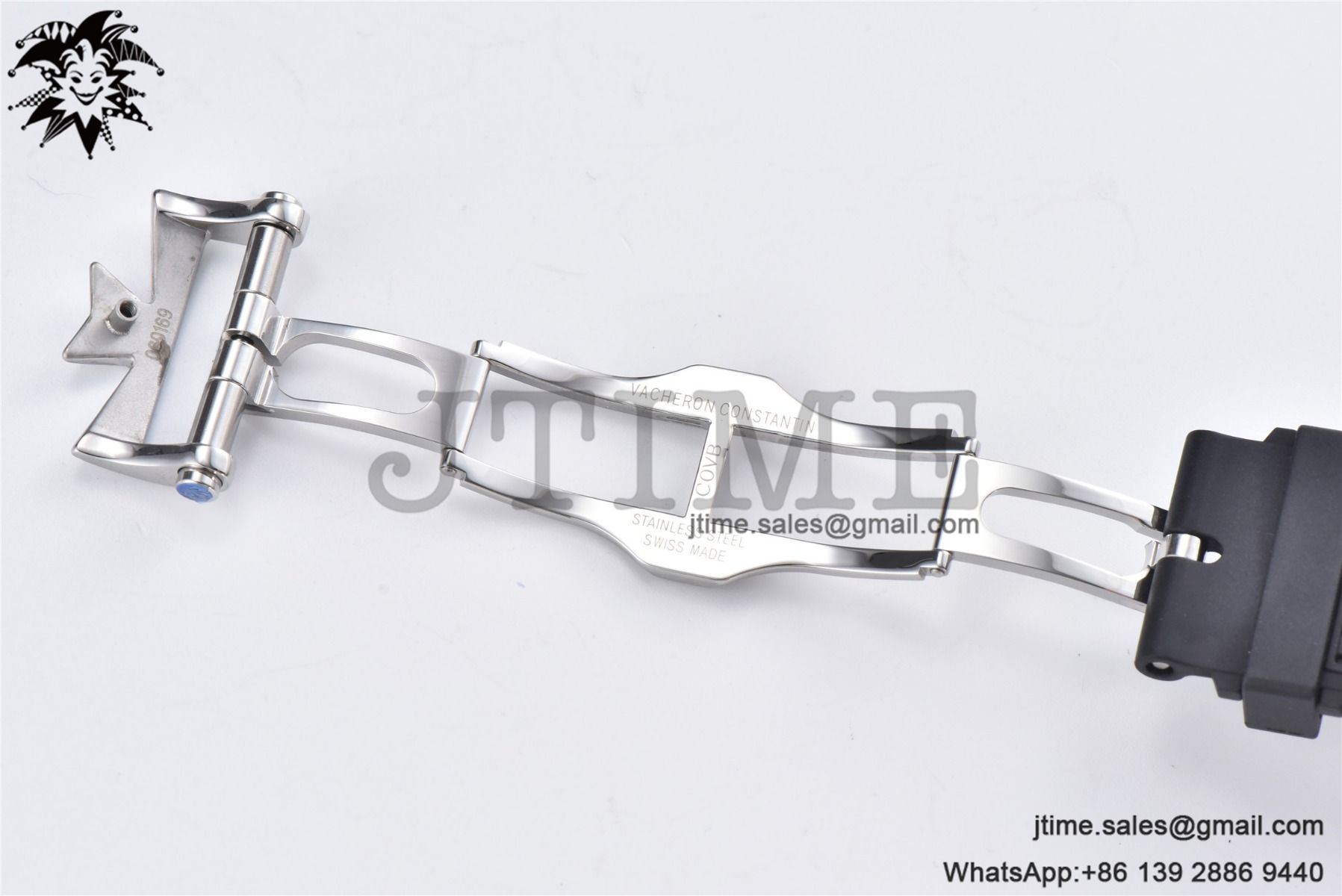 Overseas 47040 SS PPF 1:1 Best Edition Gray Dial on Black Rubber Strap A1226 - Image 19