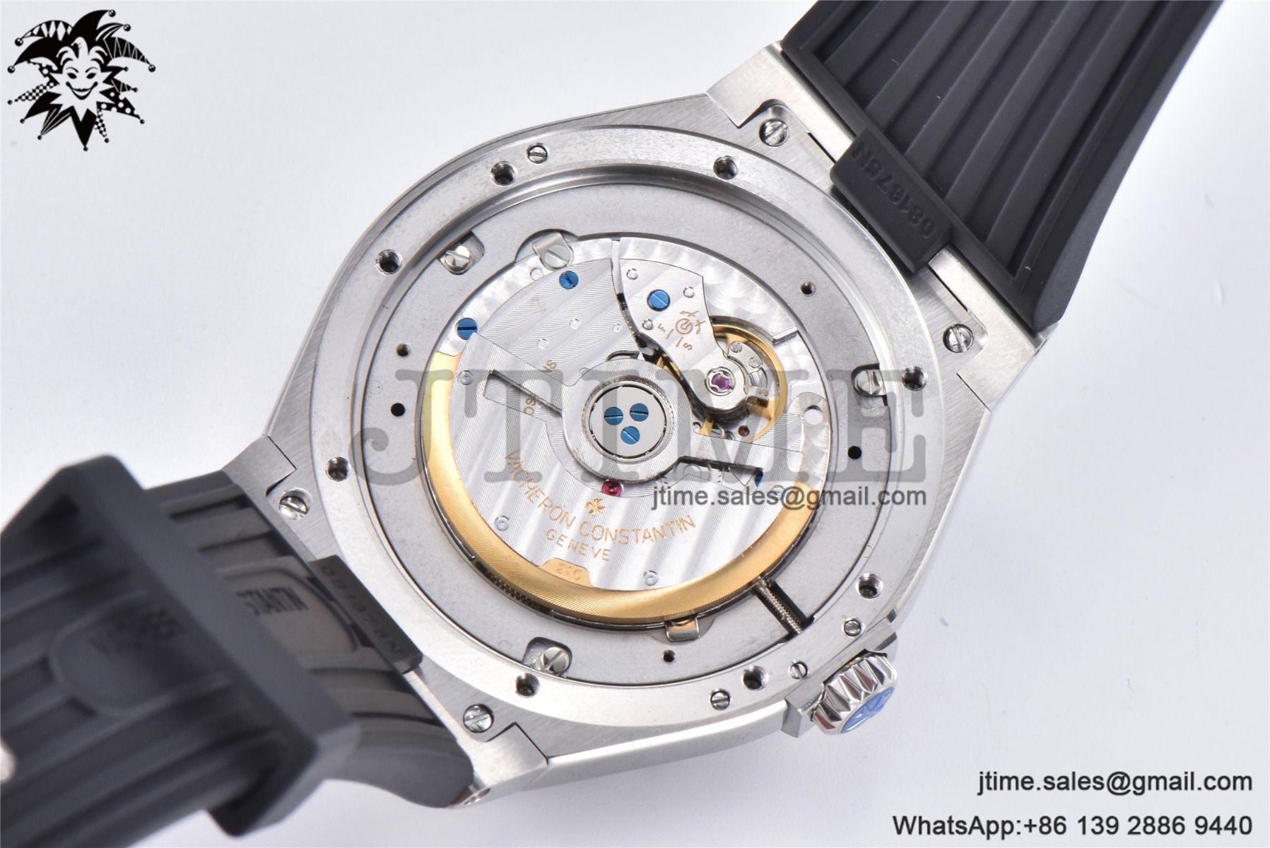 Overseas 47040 SS PPF 1:1 Best Edition Gray Dial on Black Rubber Strap A1226 - Image 25