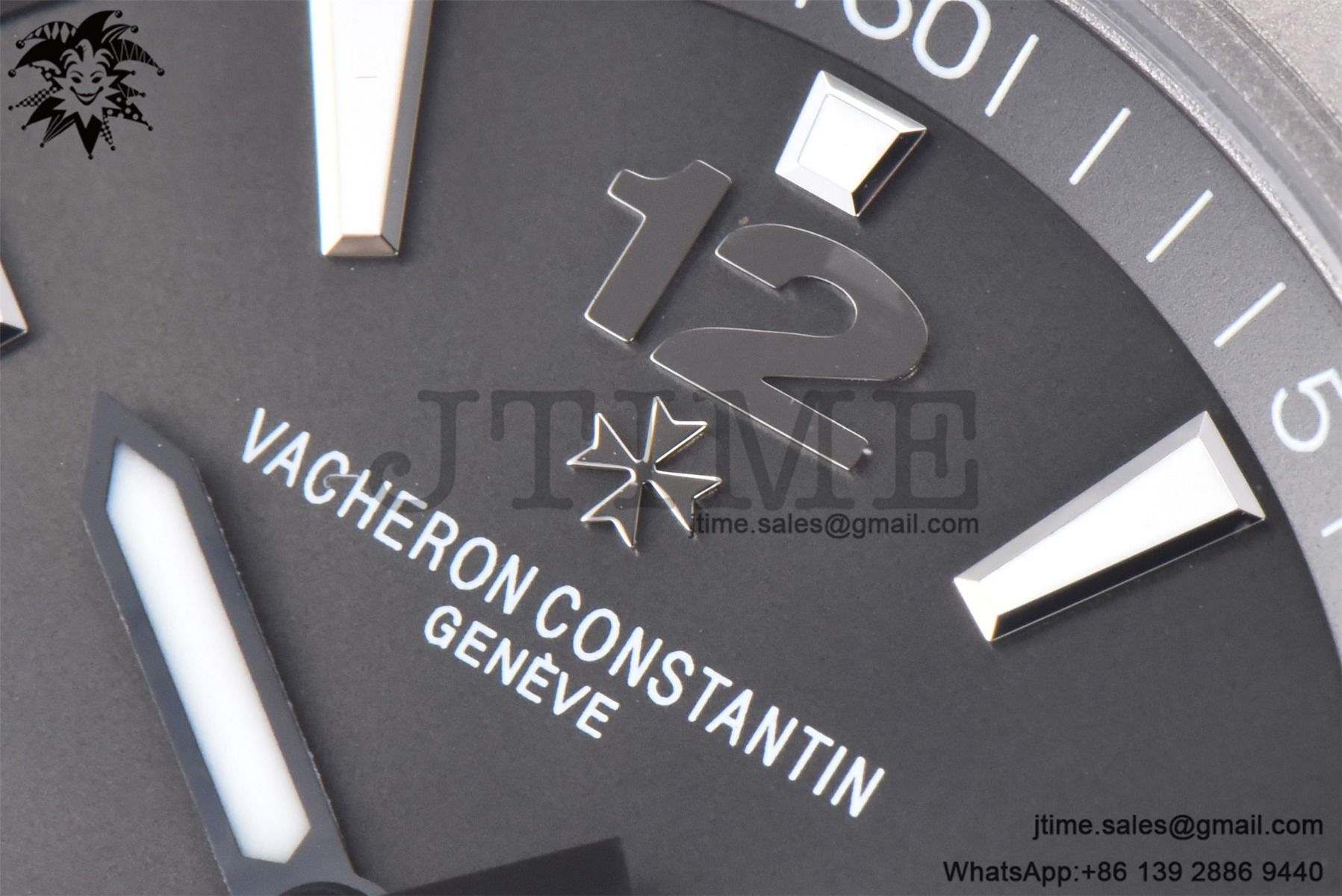 Overseas 47040 SS PPF 1:1 Best Edition Gray Dial on Black Rubber Strap A1226 - Image 9