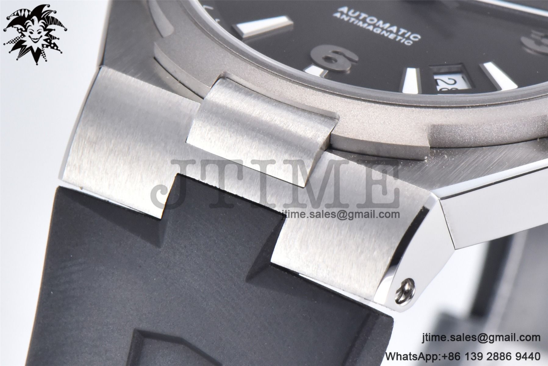 Overseas 47040 SS PPF 1:1 Best Edition Gray Dial on Black Rubber Strap A1226 - Image 10