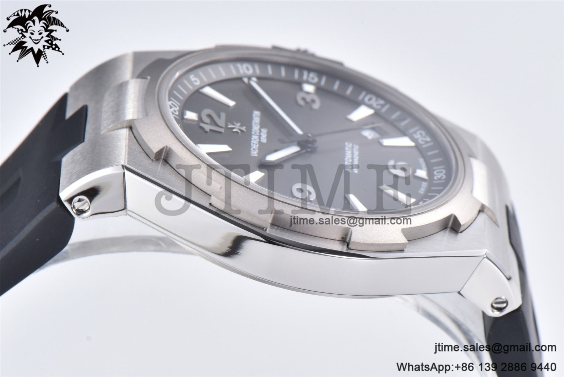 Overseas 47040 SS PPF 1:1 Best Edition Gray Dial on Black Rubber Strap A1226 - Image 8