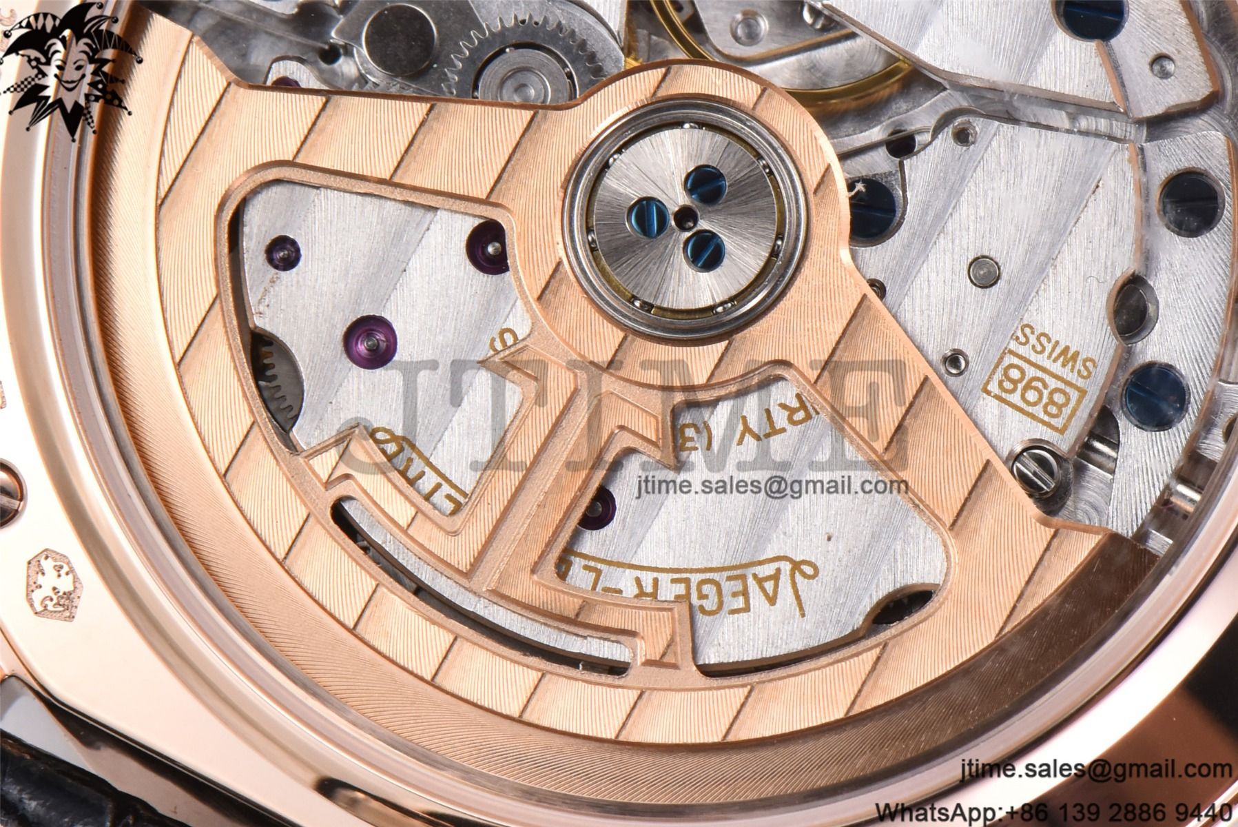 Rendez-Vous Night & Day RG APSF 1:1 Best Edition White Textured Dial Diamonds Bezel on Brown Leather Strap A898 - Image 12