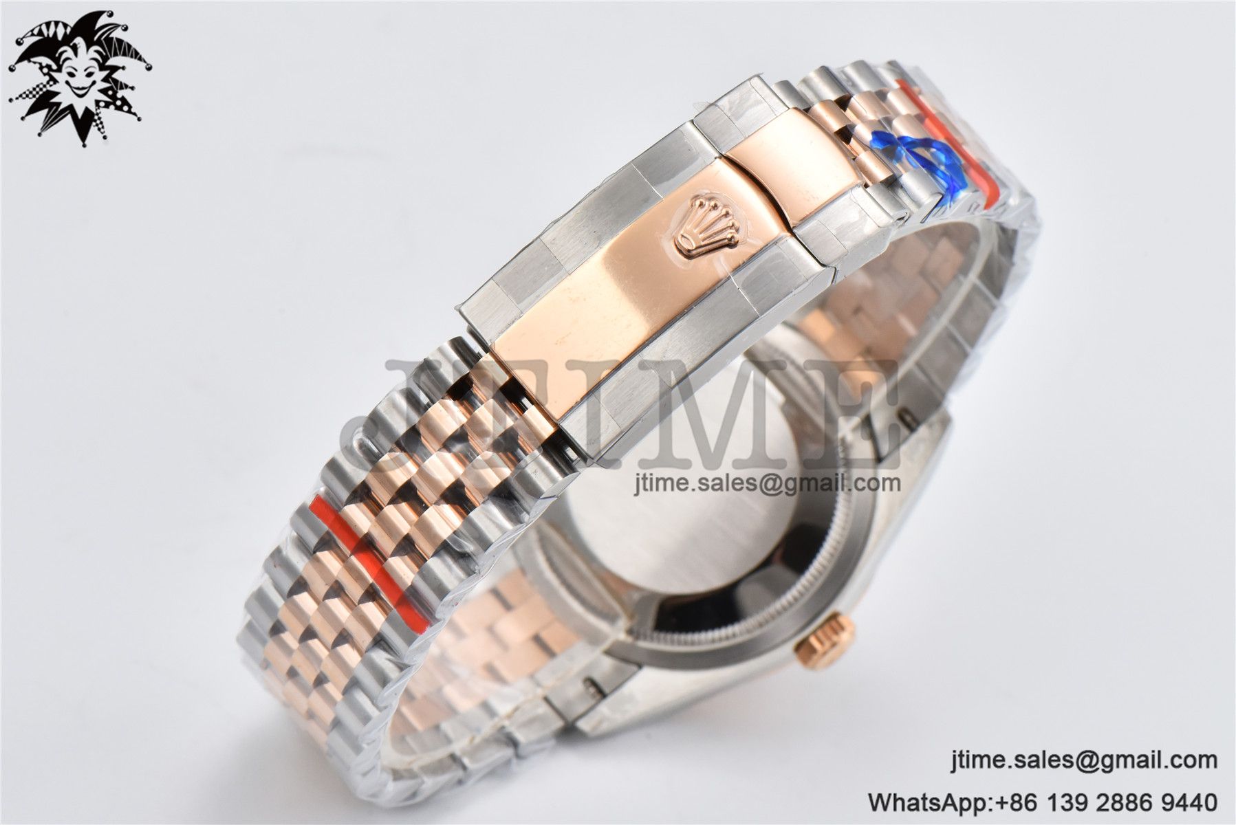 DateJust 36 SS/RG 126203 BPF 1:1 Best Edition Silver Plam Dial on Jubilee Bracelet A2824 - Image 11