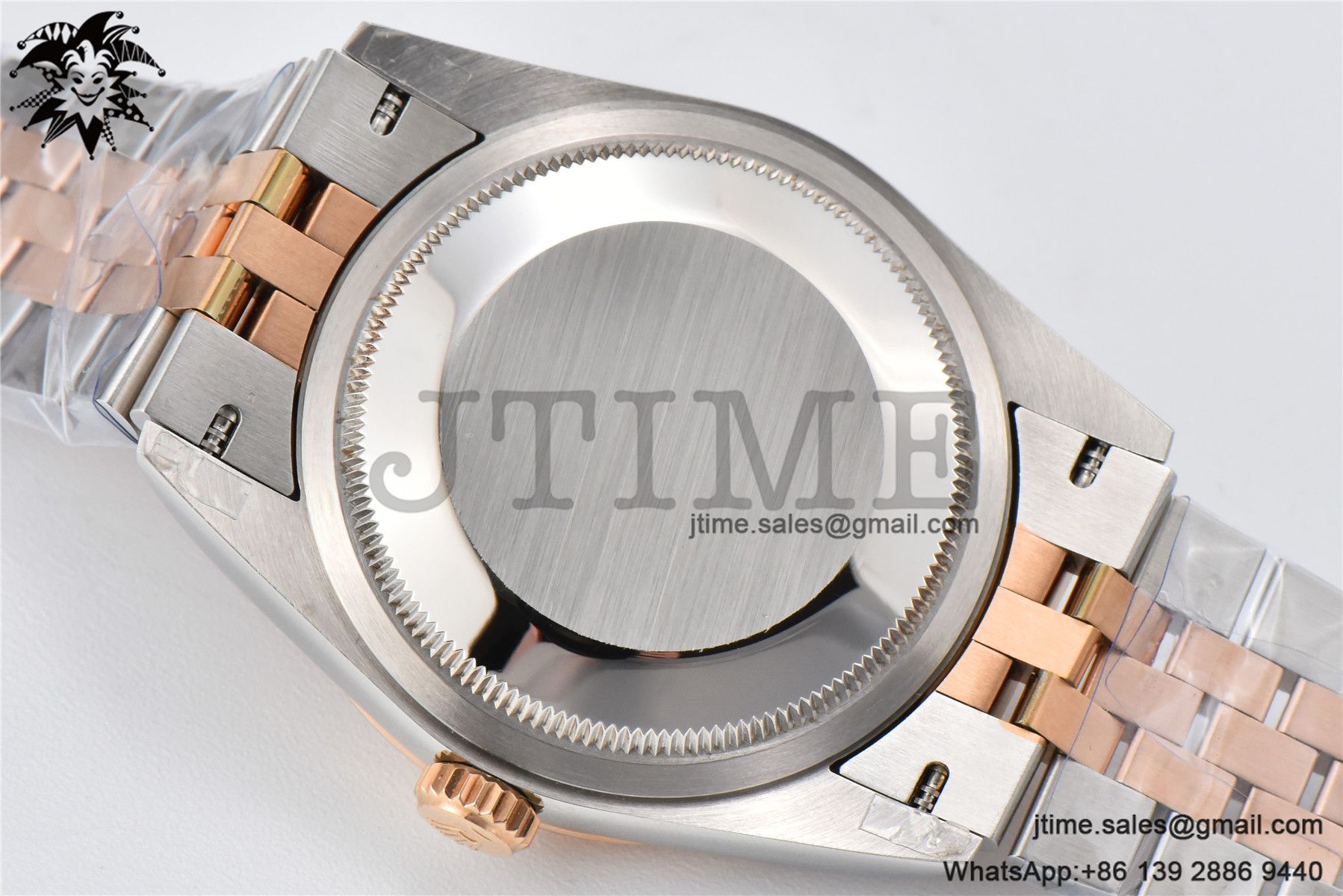 DateJust 36 SS/RG 126203 BPF 1:1 Best Edition Silver Plam Dial on Jubilee Bracelet A2824 - Image 15