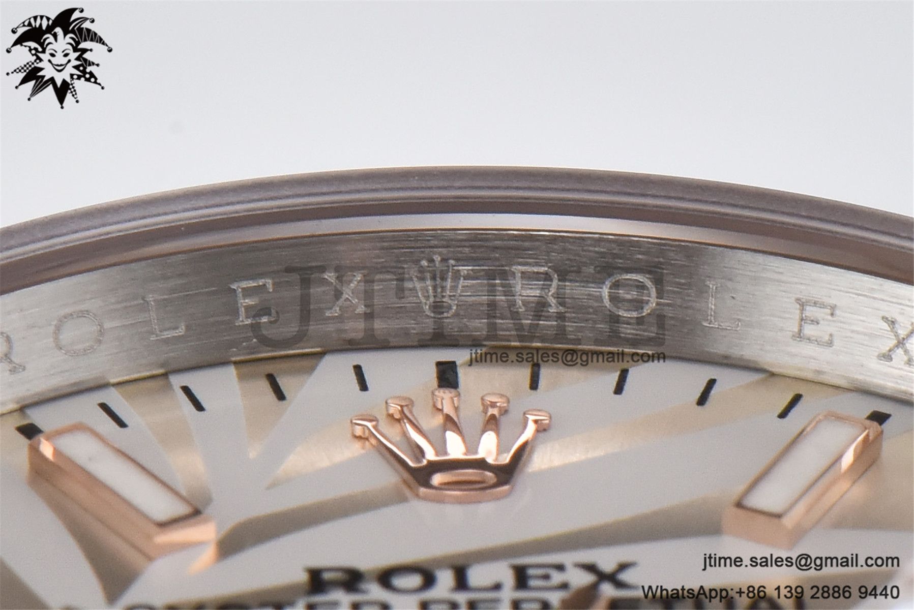DateJust 36 SS/RG 126203 BPF 1:1 Best Edition Silver Plam Dial on Jubilee Bracelet A2824 - Image 18