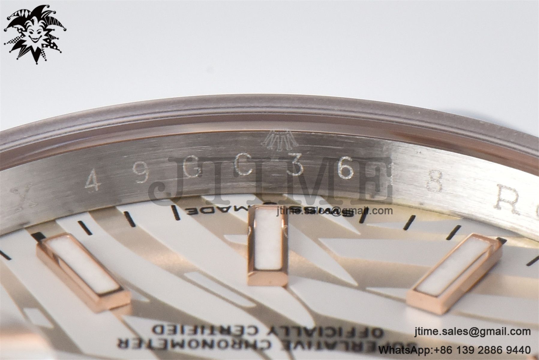 DateJust 36 SS/RG 126203 BPF 1:1 Best Edition Silver Plam Dial on Jubilee Bracelet A2824 - Image 19