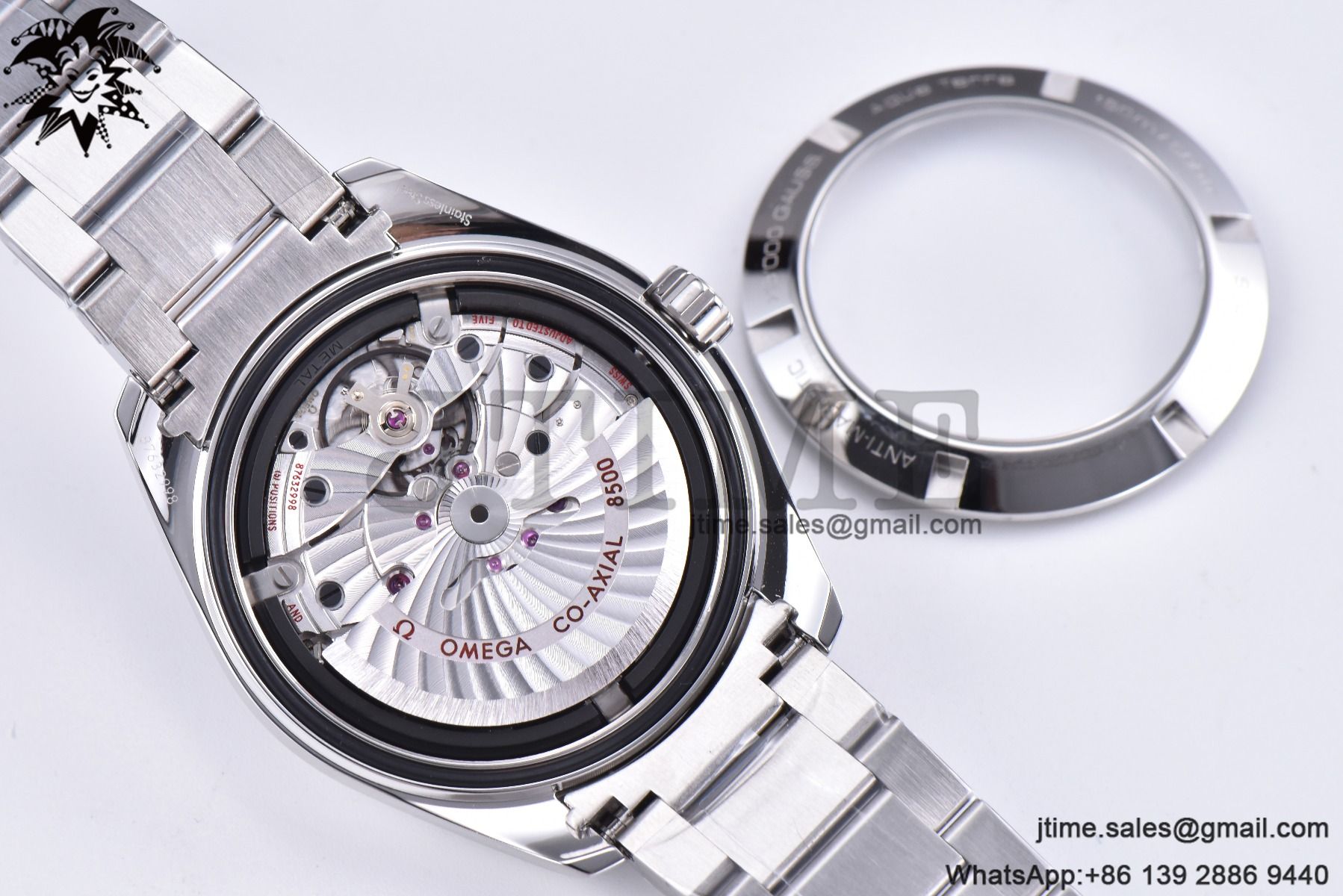 Aqua Terra 150M SS VSF 1:1 Best Edition White Textured Dial Silver Markers on SS Bracelet A8500 Super Clone - Image 14