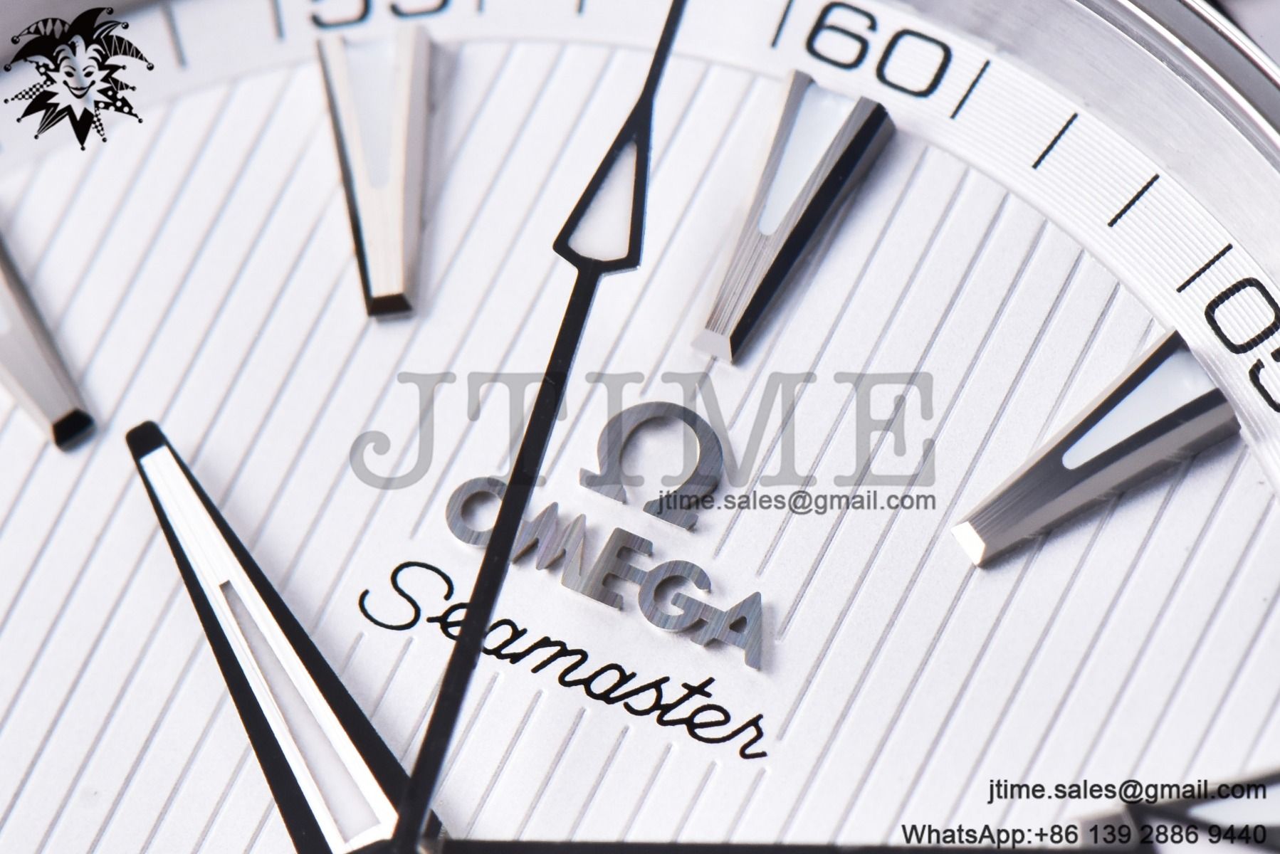 Aqua Terra 150M SS VSF 1:1 Best Edition White Textured Dial Silver Markers on SS Bracelet A8500 Super Clone - Image 8