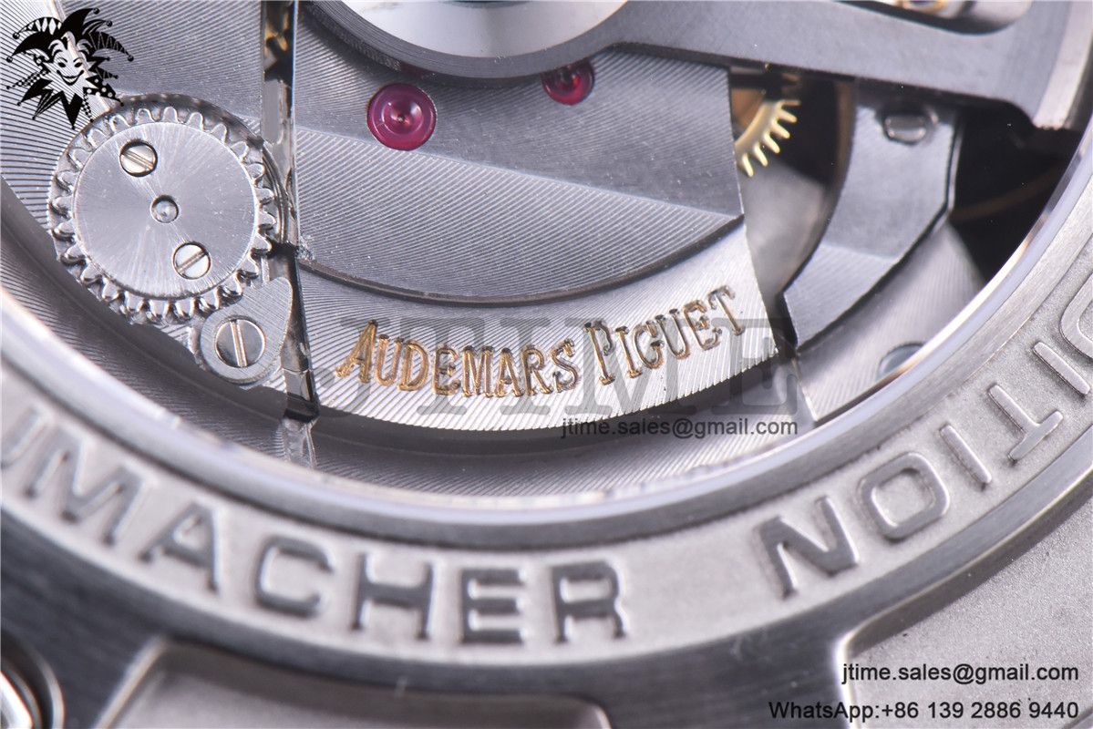 Royal Oak Offshore 44mm SS Michael Schumacher Blue Dial 1:1 JF Best Edition A3126 V2 w/ Cyclops - Image 17