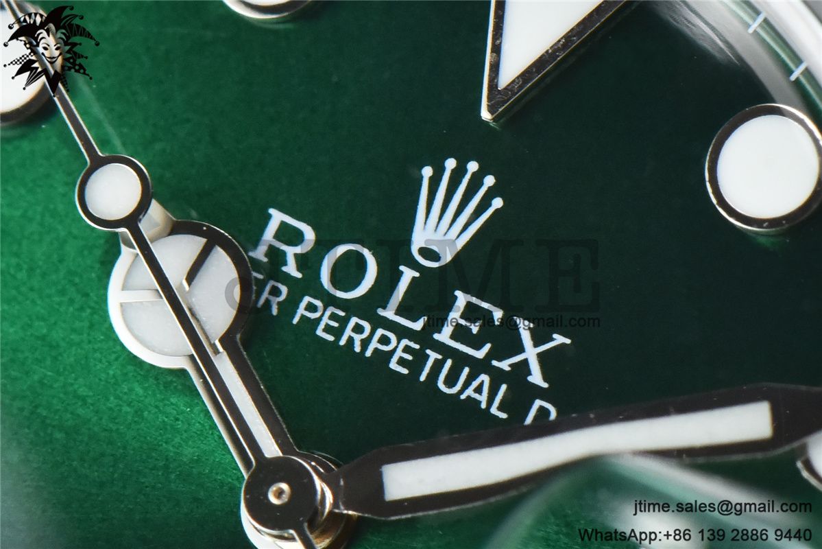 Submariner Phantomlab Transparent KZF Best Edition Green Dial on White Rubber Strap VR3135 - Image 9