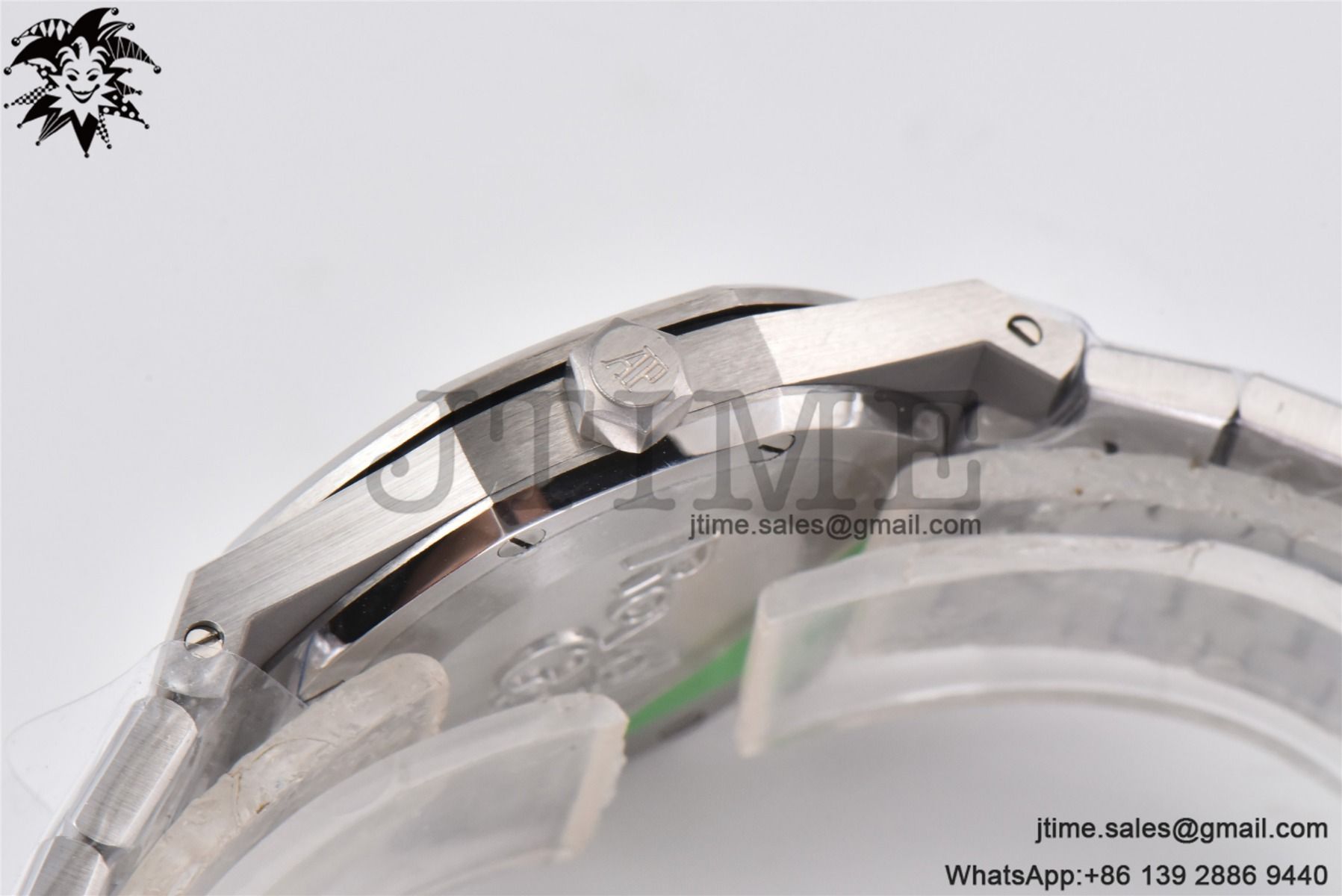 Lady Royal Oak 33mm SS 8F 1:1 Best Edition White Dial Diamonds Bezel on SS Bracelet Swiss Quartz - Image 12