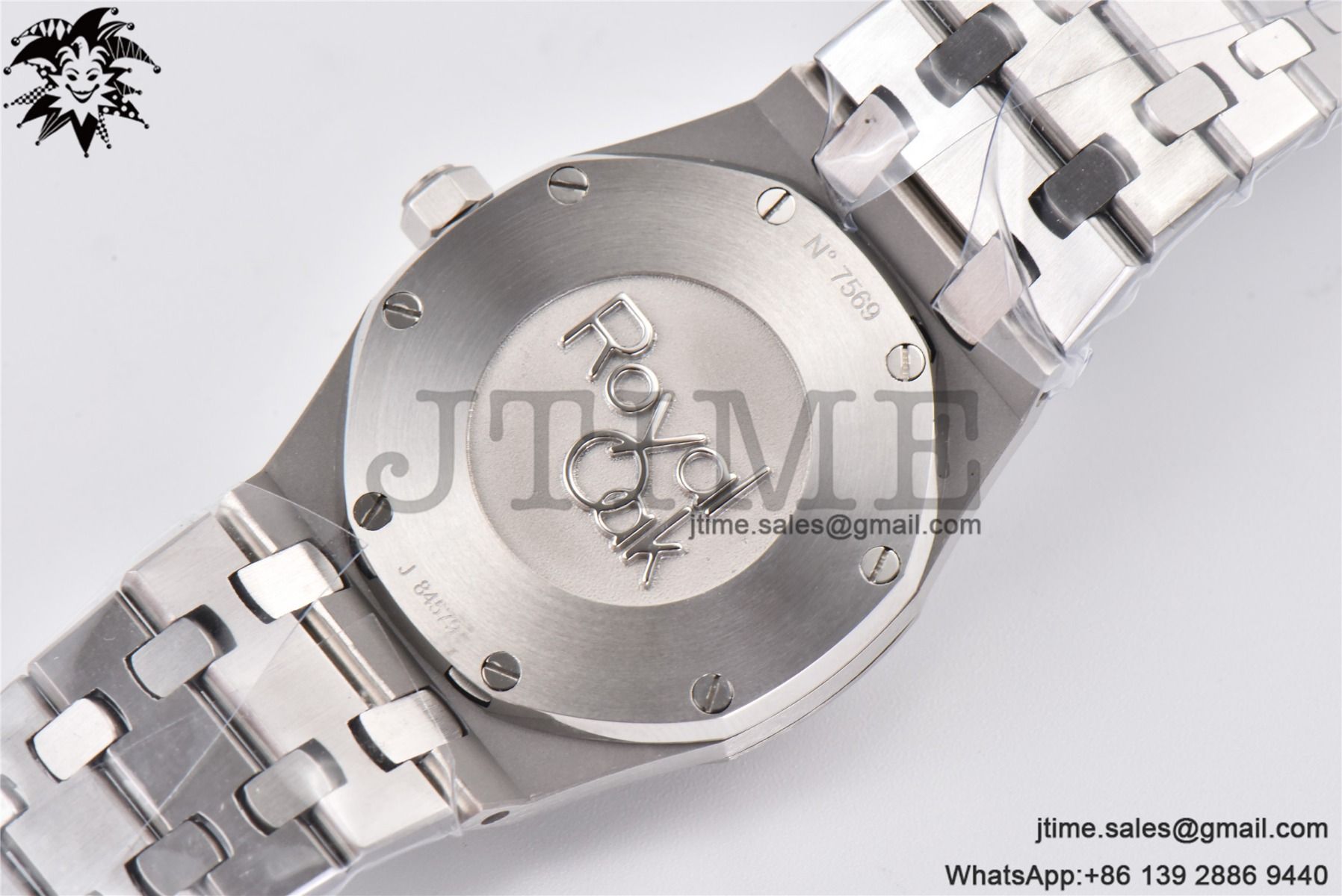 Lady Royal Oak 33mm SS 8F 1:1 Best Edition White Dial Diamonds Bezel on SS Bracelet Swiss Quartz - Image 18