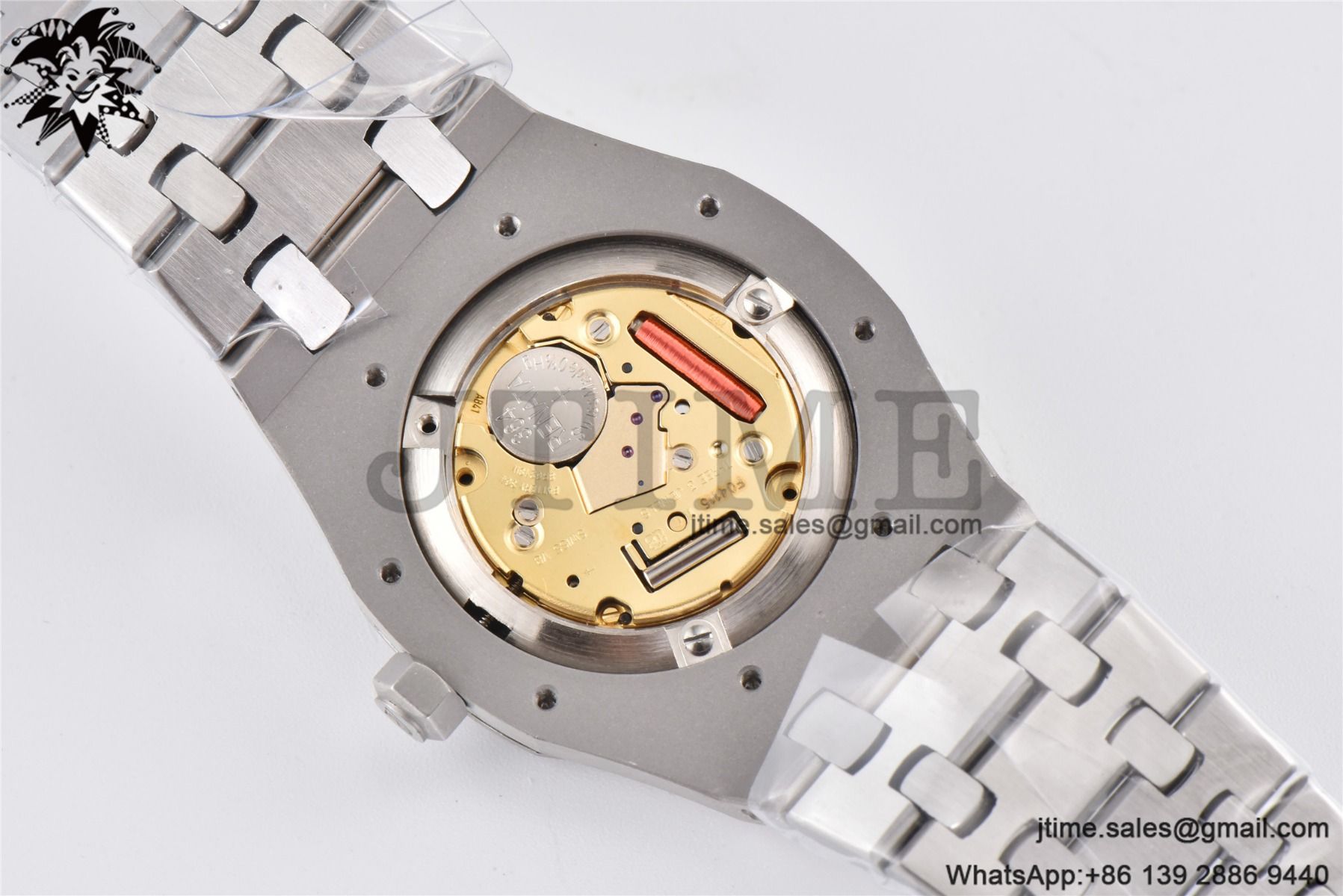 Lady Royal Oak 33mm SS 8F 1:1 Best Edition White Dial Diamonds Bezel on SS Bracelet Swiss Quartz - Image 16