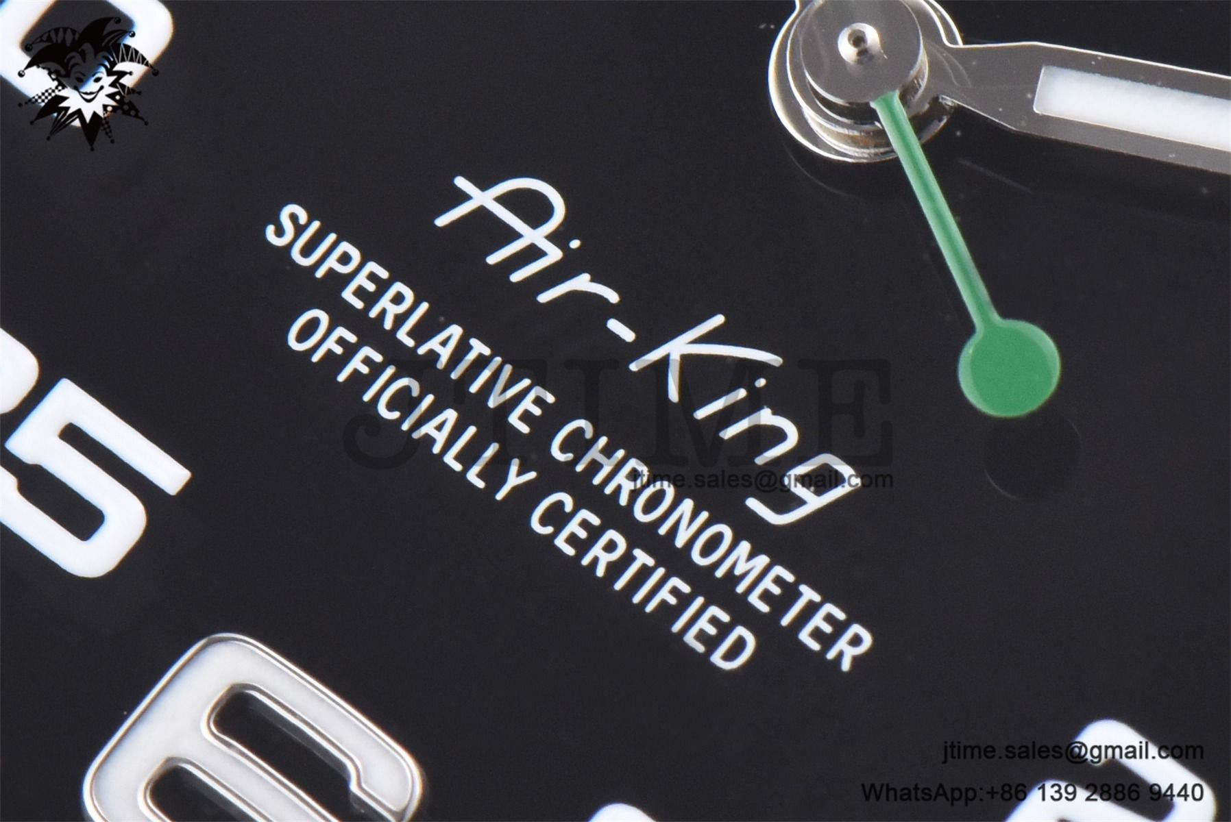 Air-King 126900 40mm SS Clean 1:1 Best Edition Black Dial on SS Bracelet VR3230 - Image 10