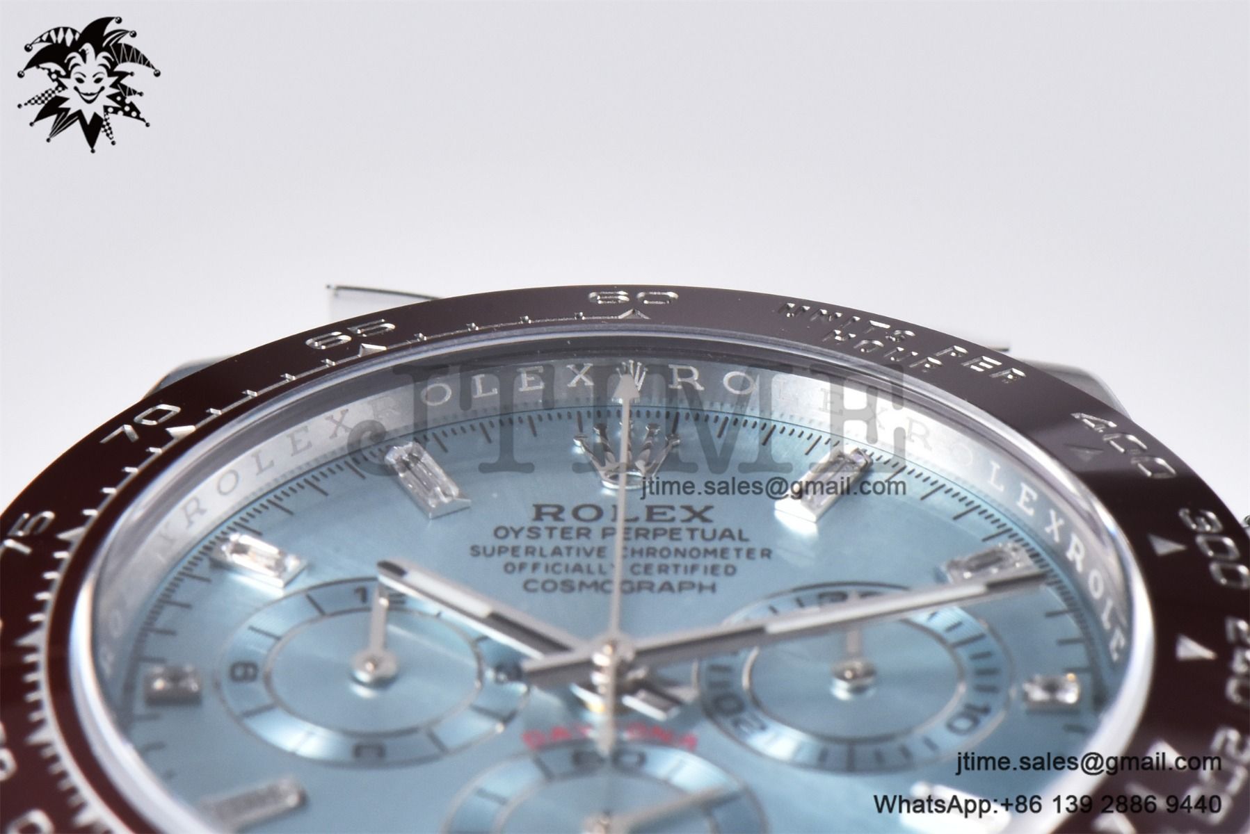 Daytona 116506 Clean 1:1 Best Edition Ice Blue Dial Crystal Markers on SS Bracelet SA4130 - Image 13