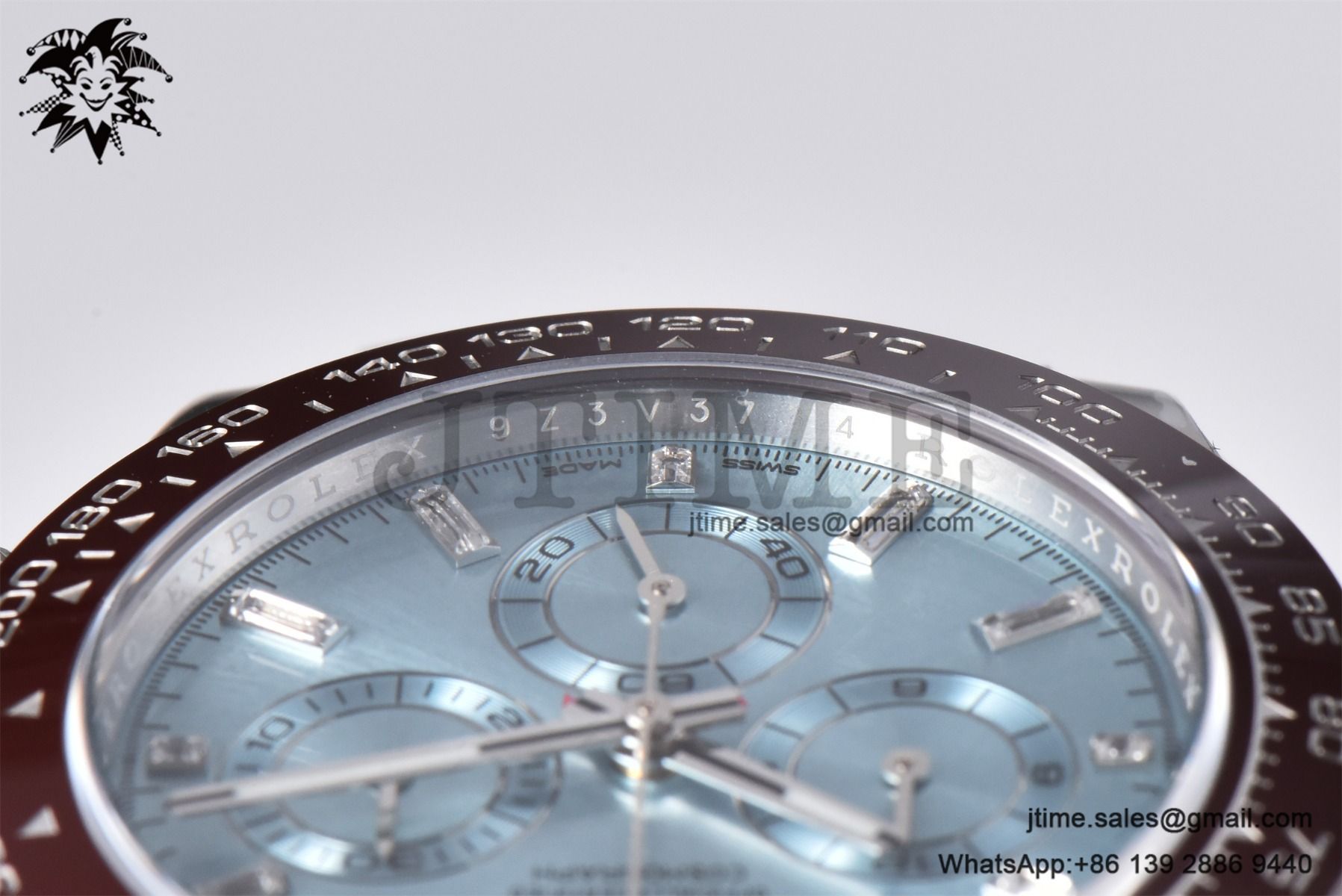 Daytona 116506 Clean 1:1 Best Edition Ice Blue Dial Crystal Markers on SS Bracelet SA4130 - Image 14