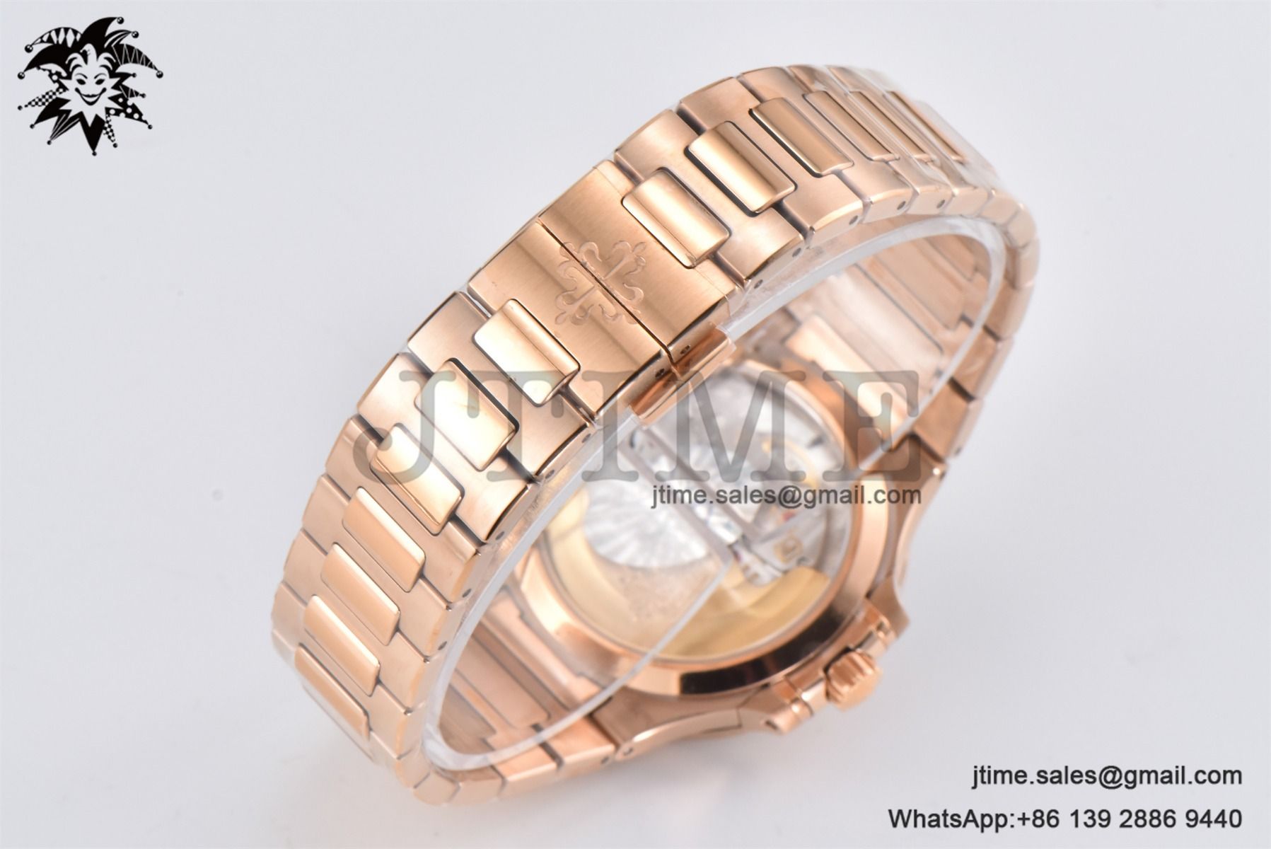 Nautilus 7118 Ladies RG PPF 1:1 Best Edition RG Dial Diamonds Bezel on RG Bracelet 324CS - Image 12