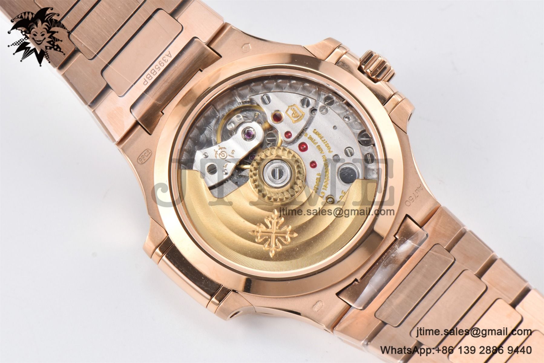 Nautilus 7118 Ladies RG PPF 1:1 Best Edition White Dial on RG Bracelet 324CS - Image 17